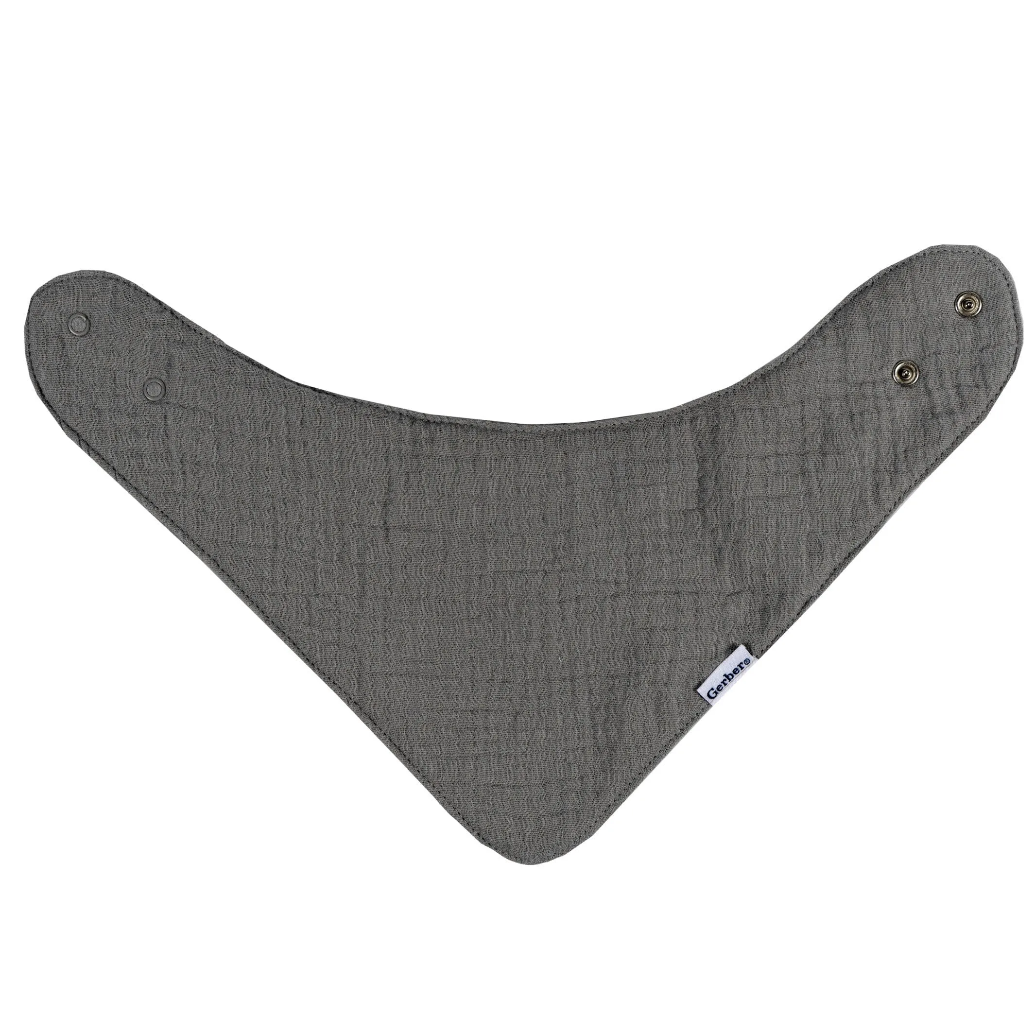 10-Pack Baby Neutral Black & White Muslin Bandana Bibs Gerber Childrenswea