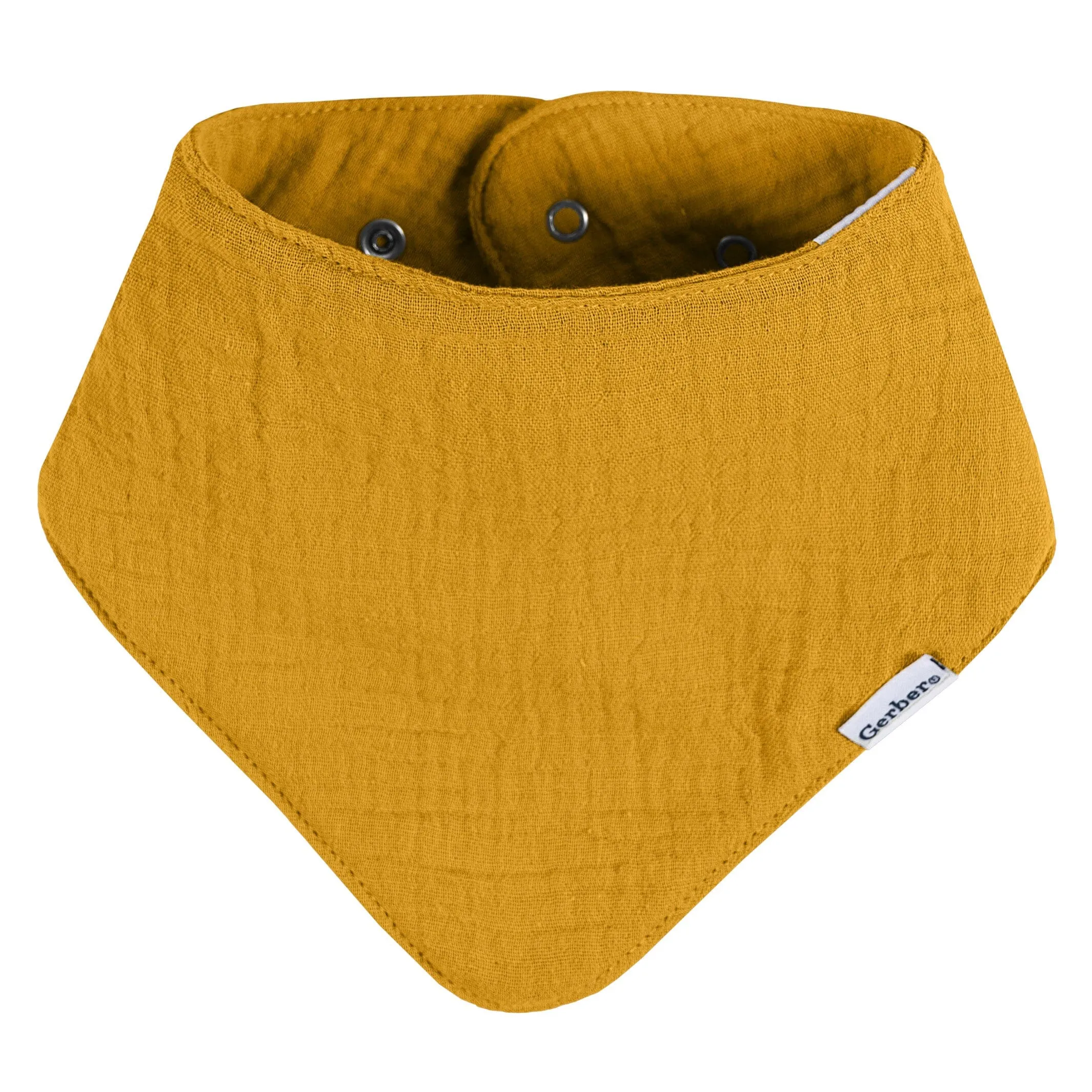 10-Pack Baby Neutral Multi Browns Muslin Bandana Bibs Gerber Childrenswea