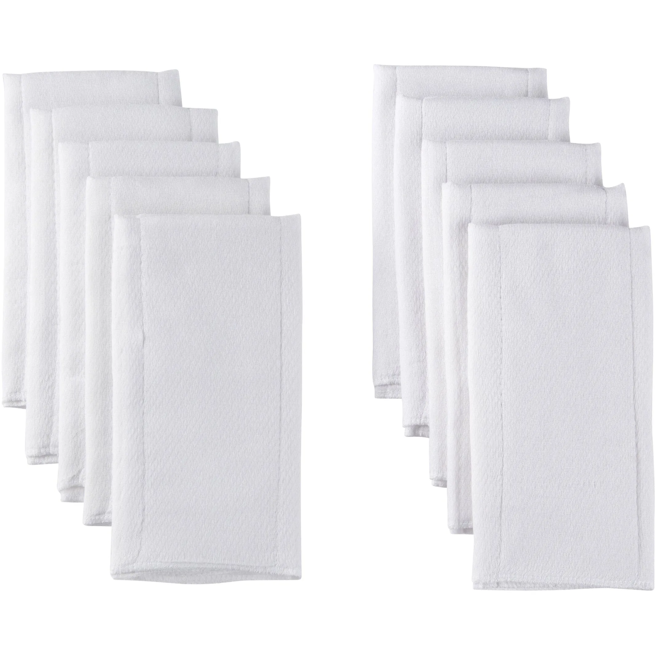10-Pack Baby Neutral White Prefold Birdseye Diapers Gerber Childrenswea