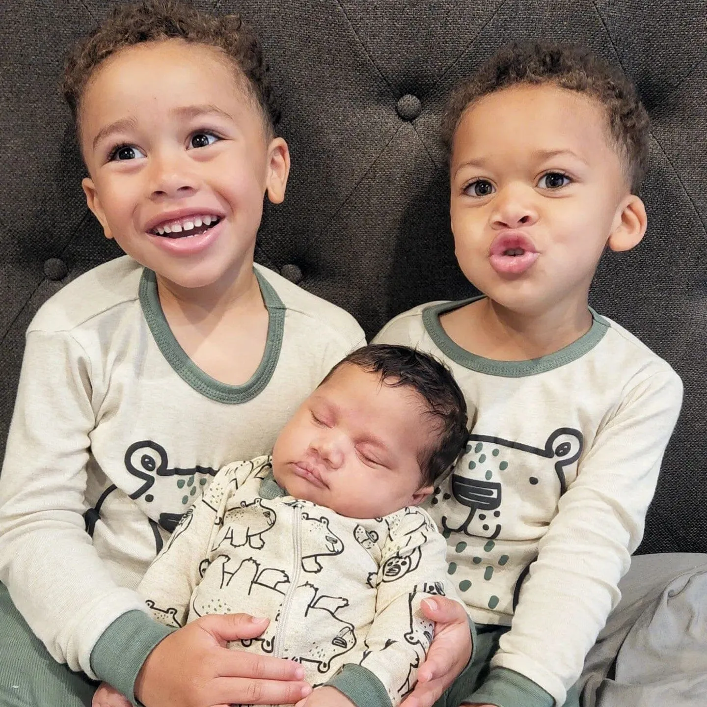 2-Pack Baby & Toddler Boys Bear Snug Fit Footed Cotton Pajamas Gerber Childrenswea