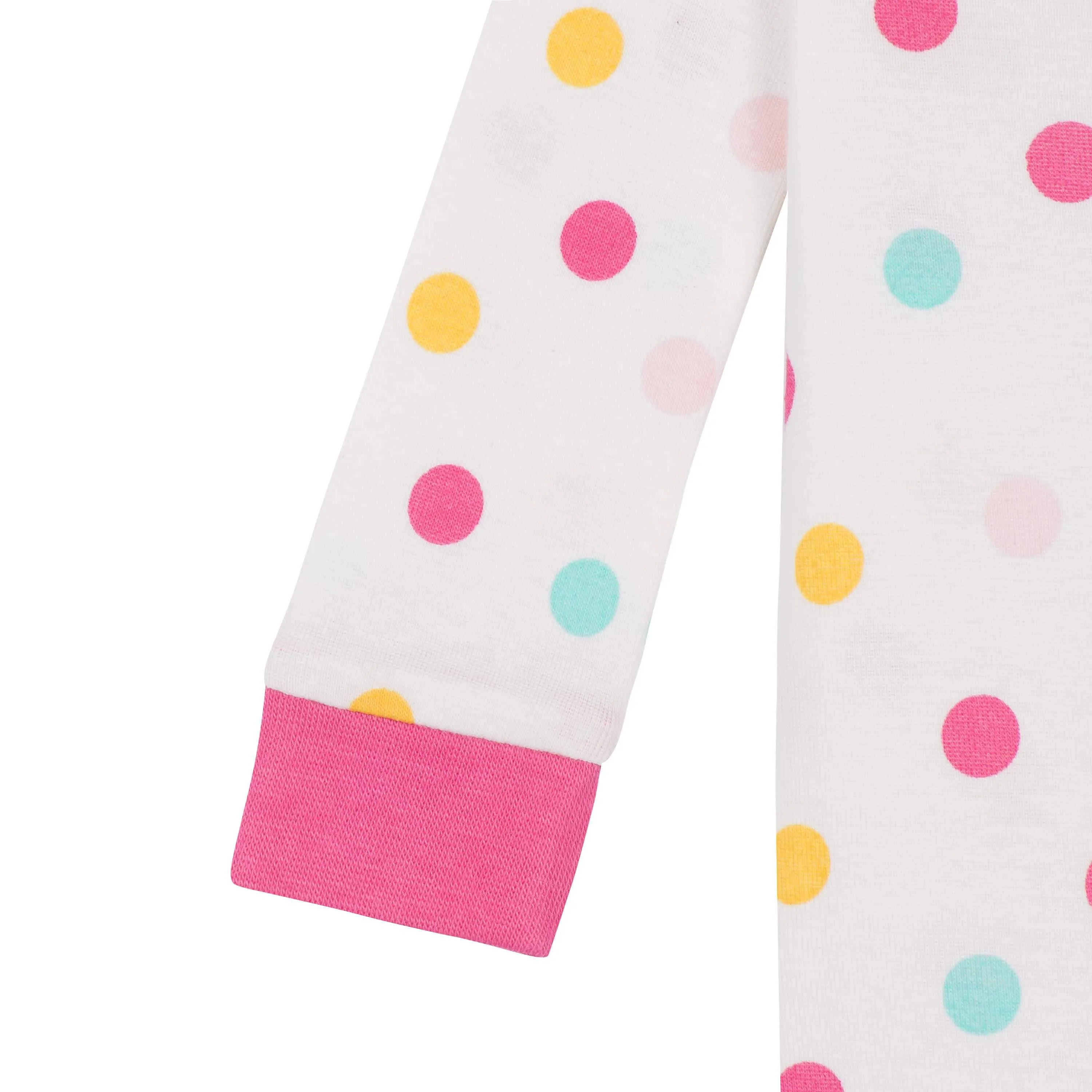 2-Pack Baby & Toddler Girls Cats Snug Fit Footed Cotton Pajamas Gerber Childrenswea