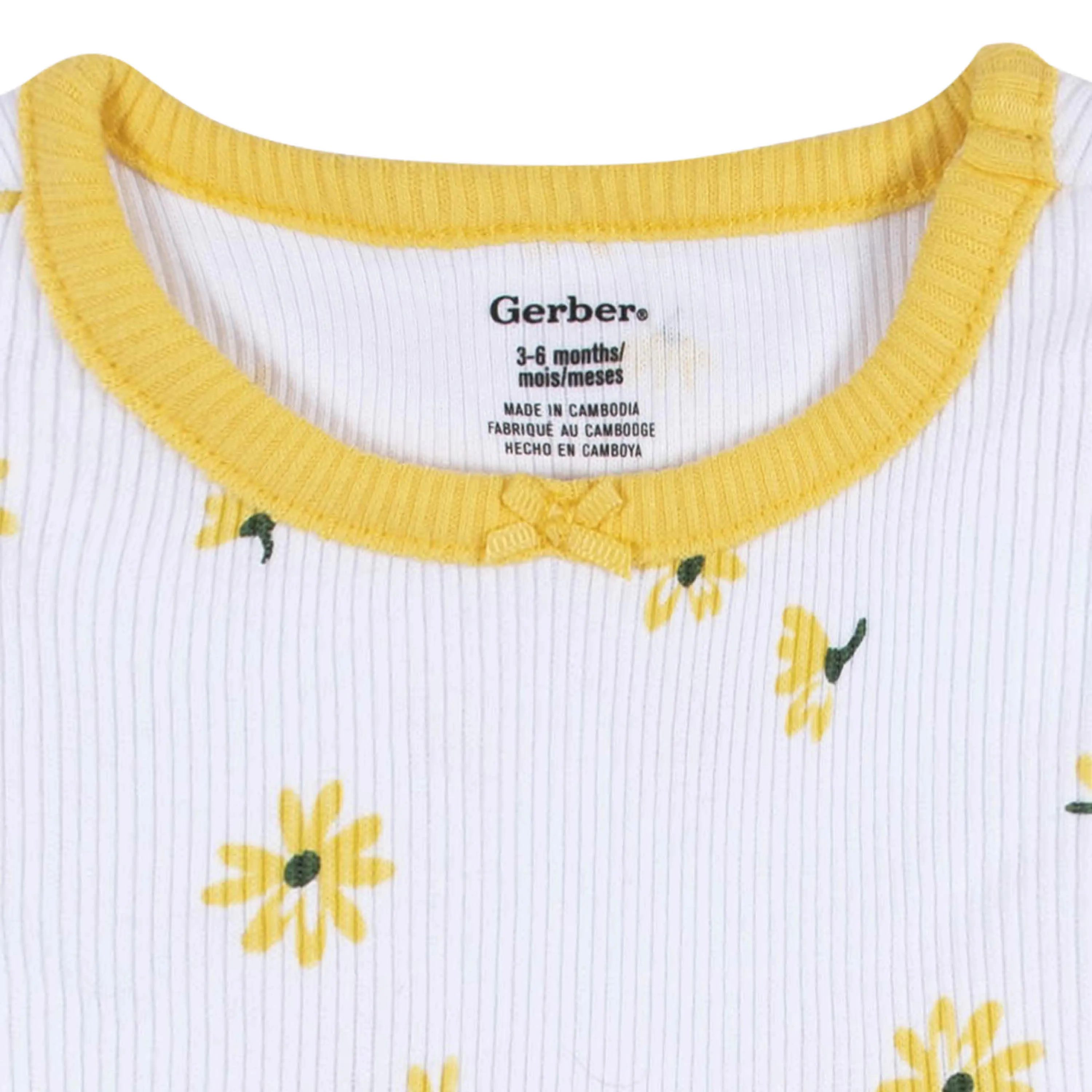 2-Pack Baby & Toddler Girls Picnic Day Dreams Short Sleeve Cotton Dresses Gerber Childrenswea