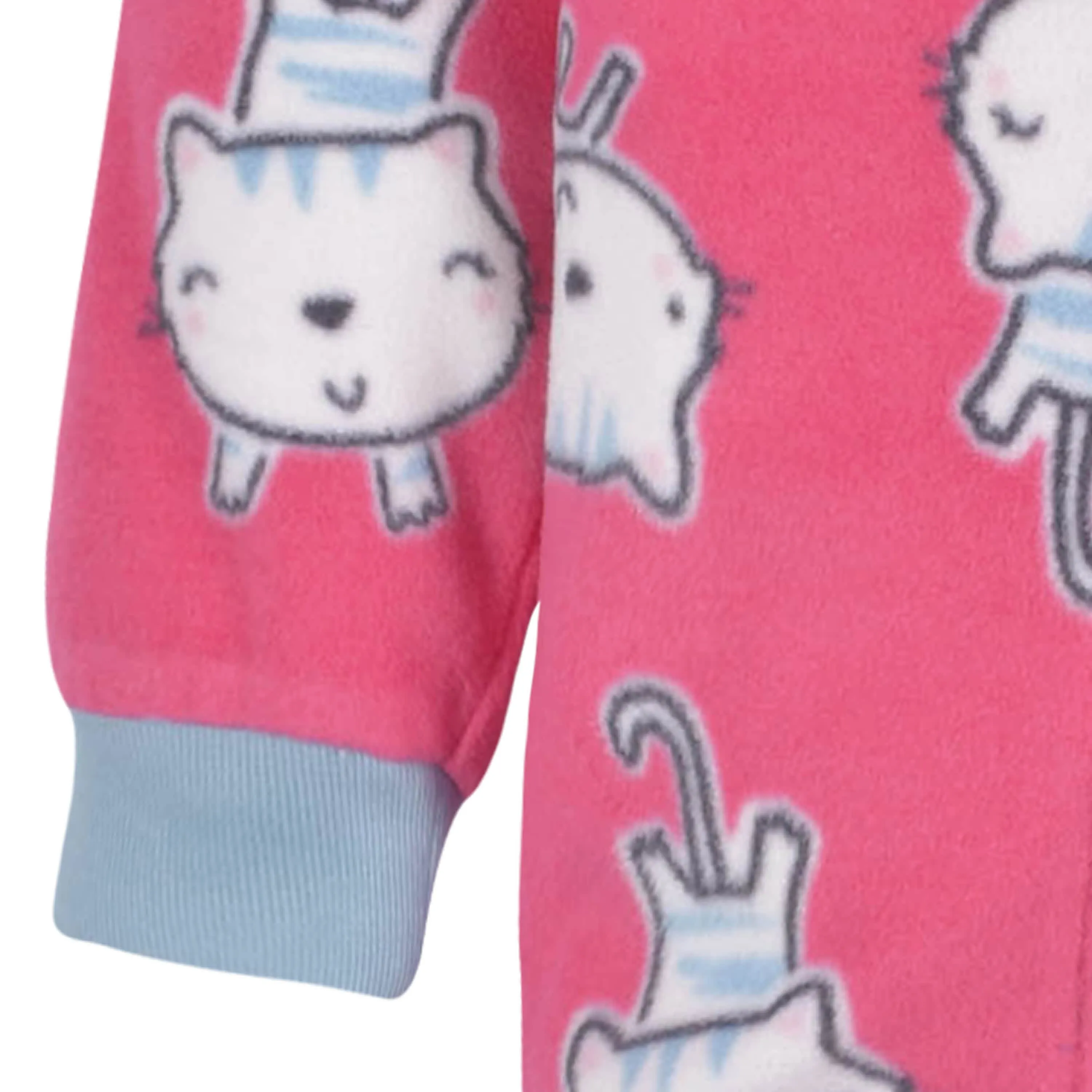 2-Pack Baby & Toddler Girls Pink Tigers Fleece Pajamas Gerber Childrenswea