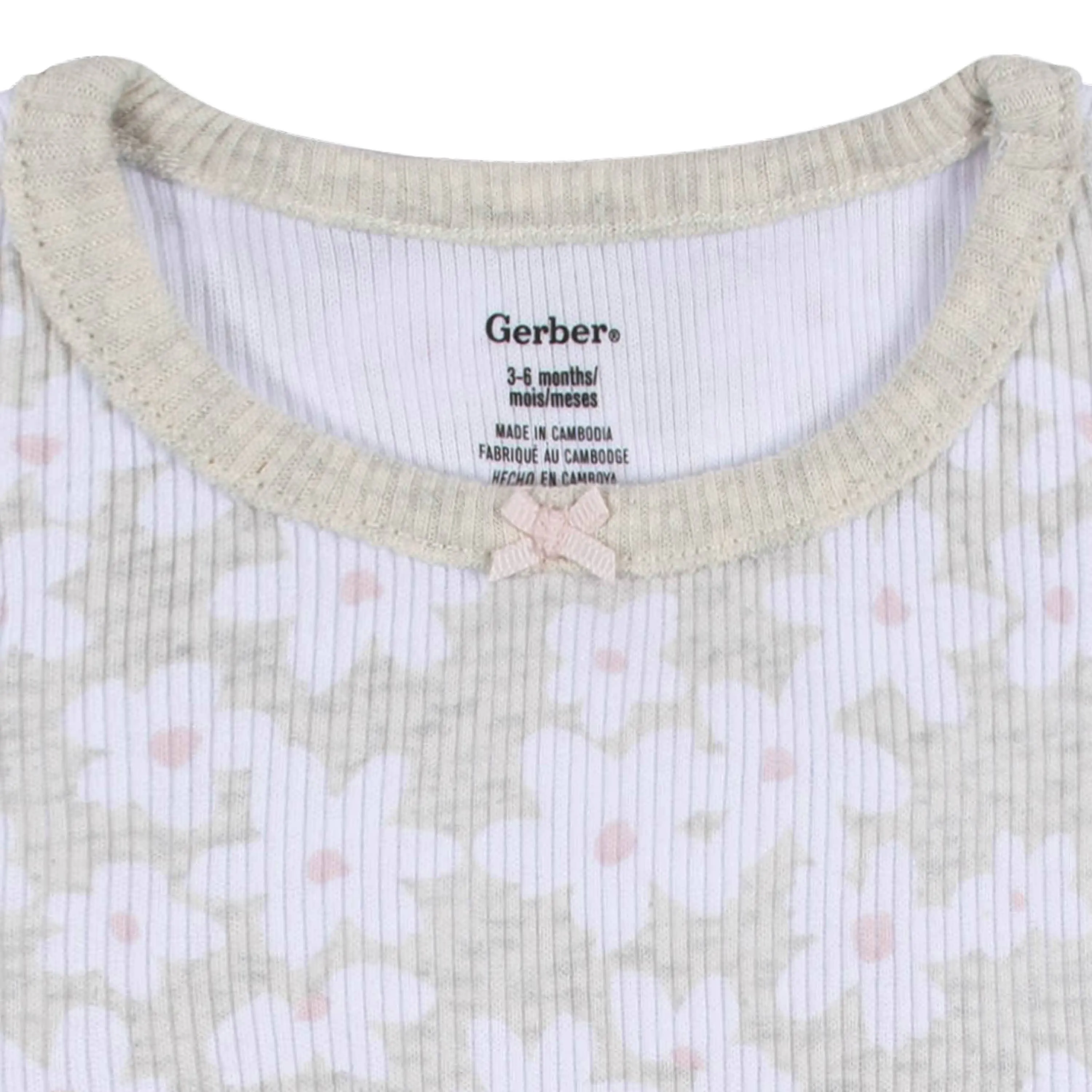 2-Pack Baby & Toddler Girls Sweet Florals Short Sleeve Cotton Dresses Gerber Childrenswea
