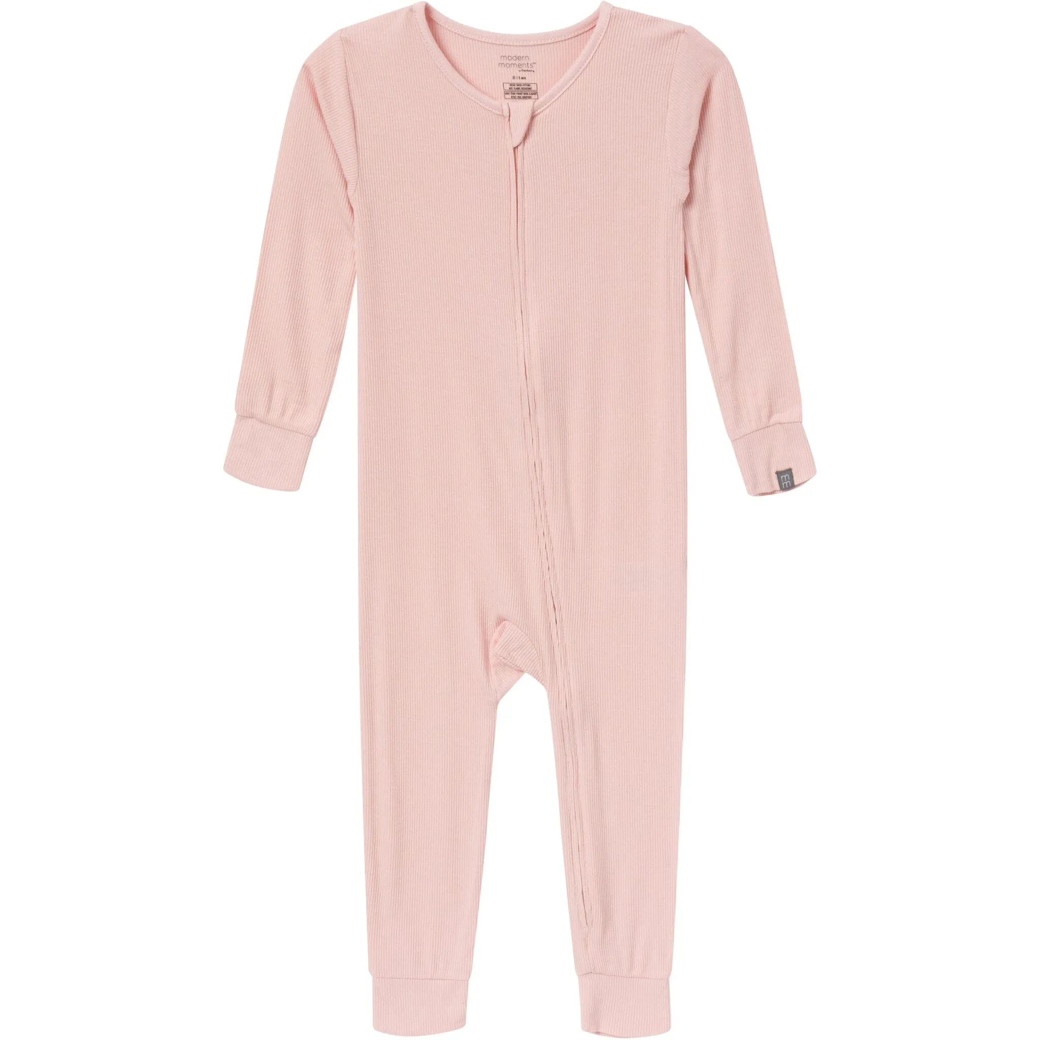 2-Pack Baby & Toddler Girls Teal Rose Snug Fitting Footless Pajamas Gerber Childrenswea