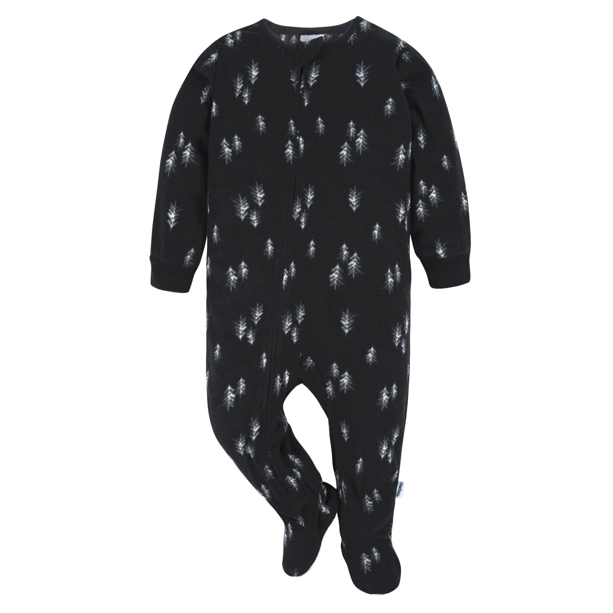 2-Pack Baby & Toddler Neutral Buffalo Plaid & Trees Fleece Pajamas Gerber Childrenswea
