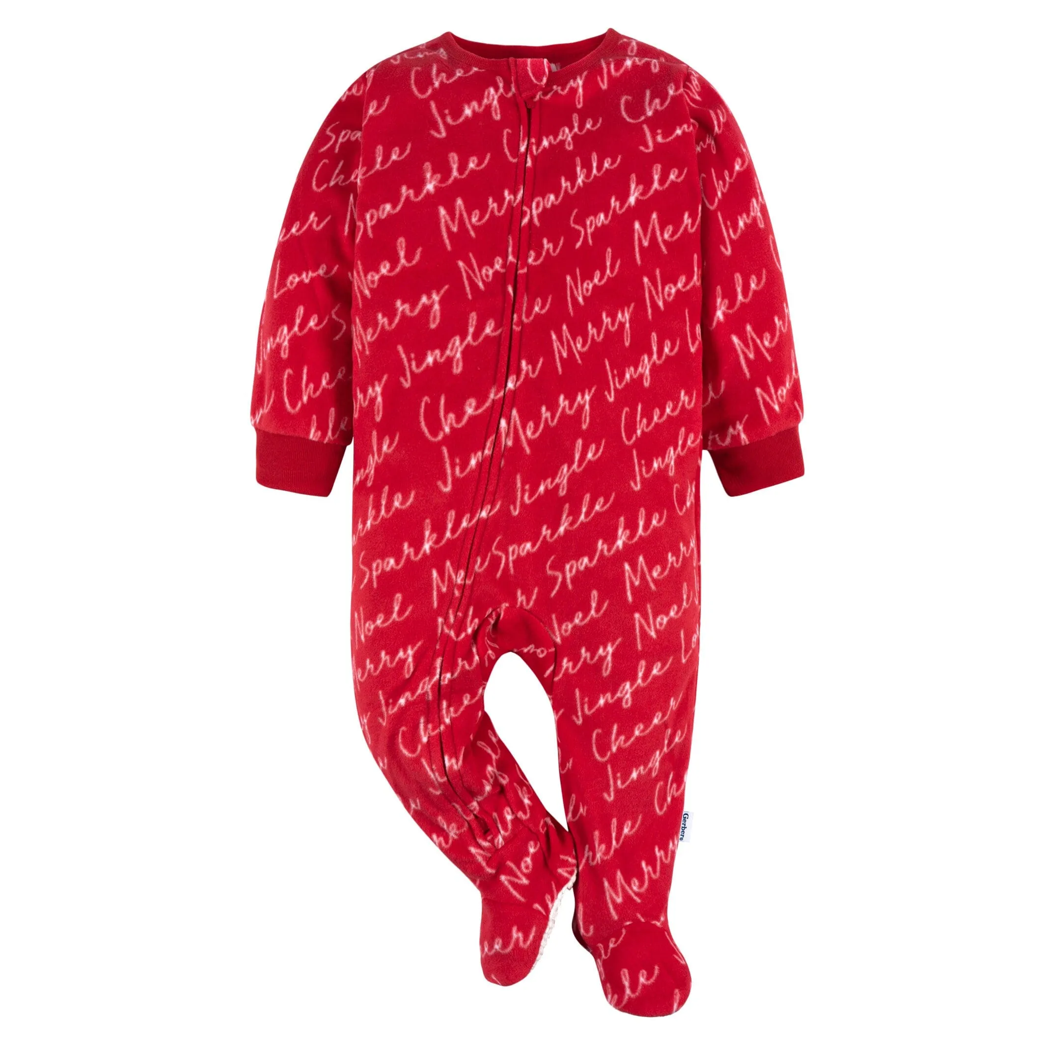 2-Pack Baby & Toddler Neutral Deer Fair Isle Fleece Pajamas Gerber Childrenswea