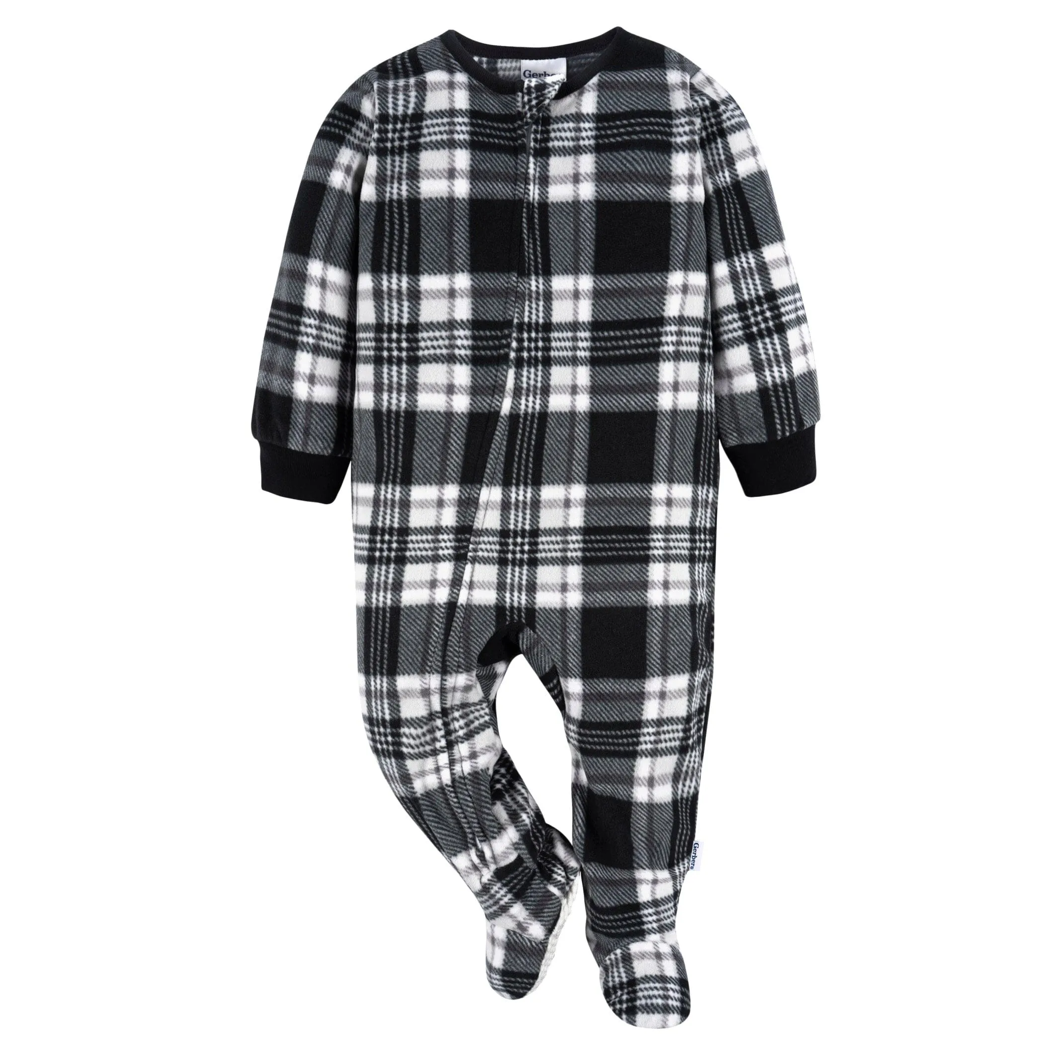 2-Pack Baby & Toddler Neutral Grey Fair Isle Fleece Pajamas Gerber Childrenswea