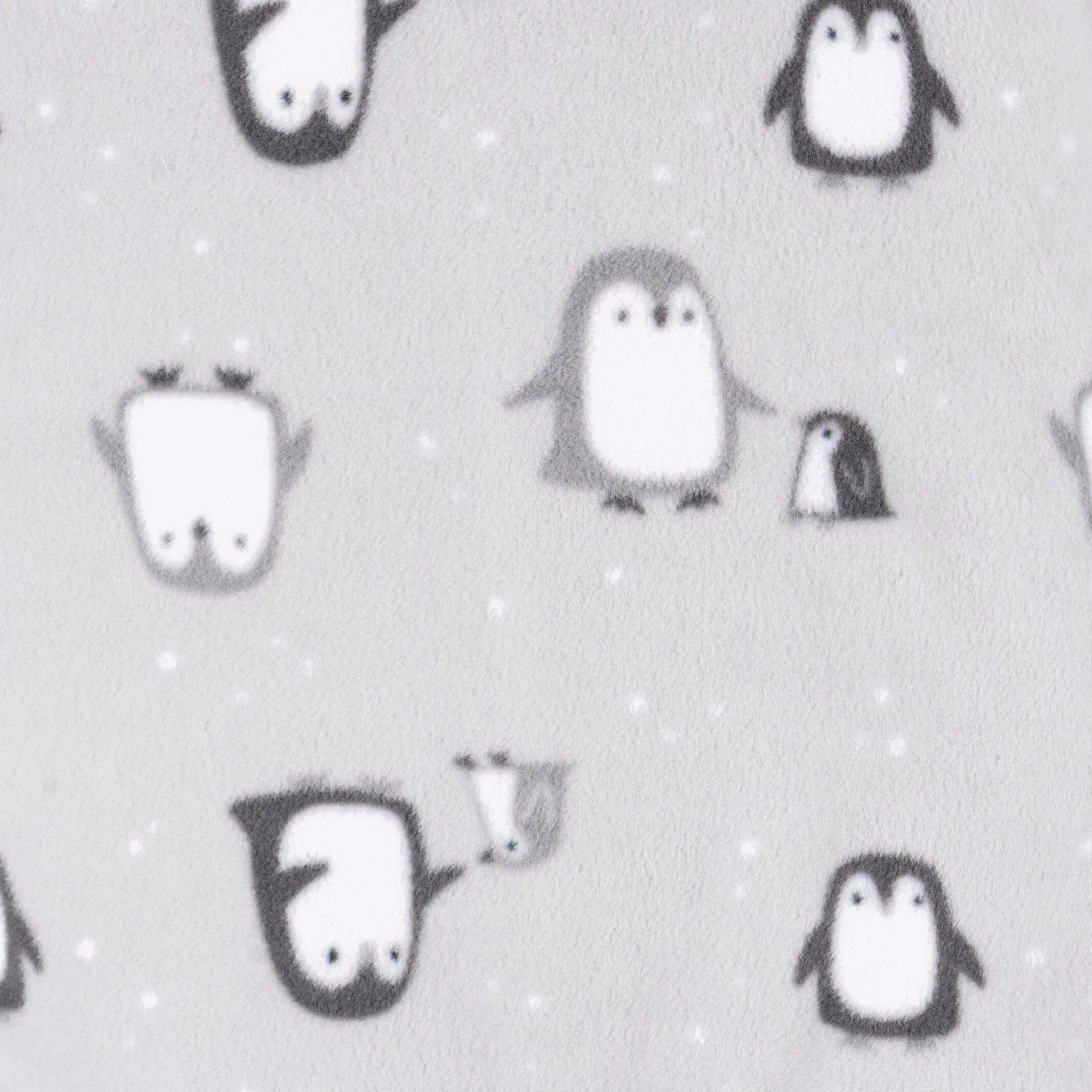 2-Pack Baby & Toddler Neutral Grey Penguins Fleece Pajamas Gerber Childrenswea