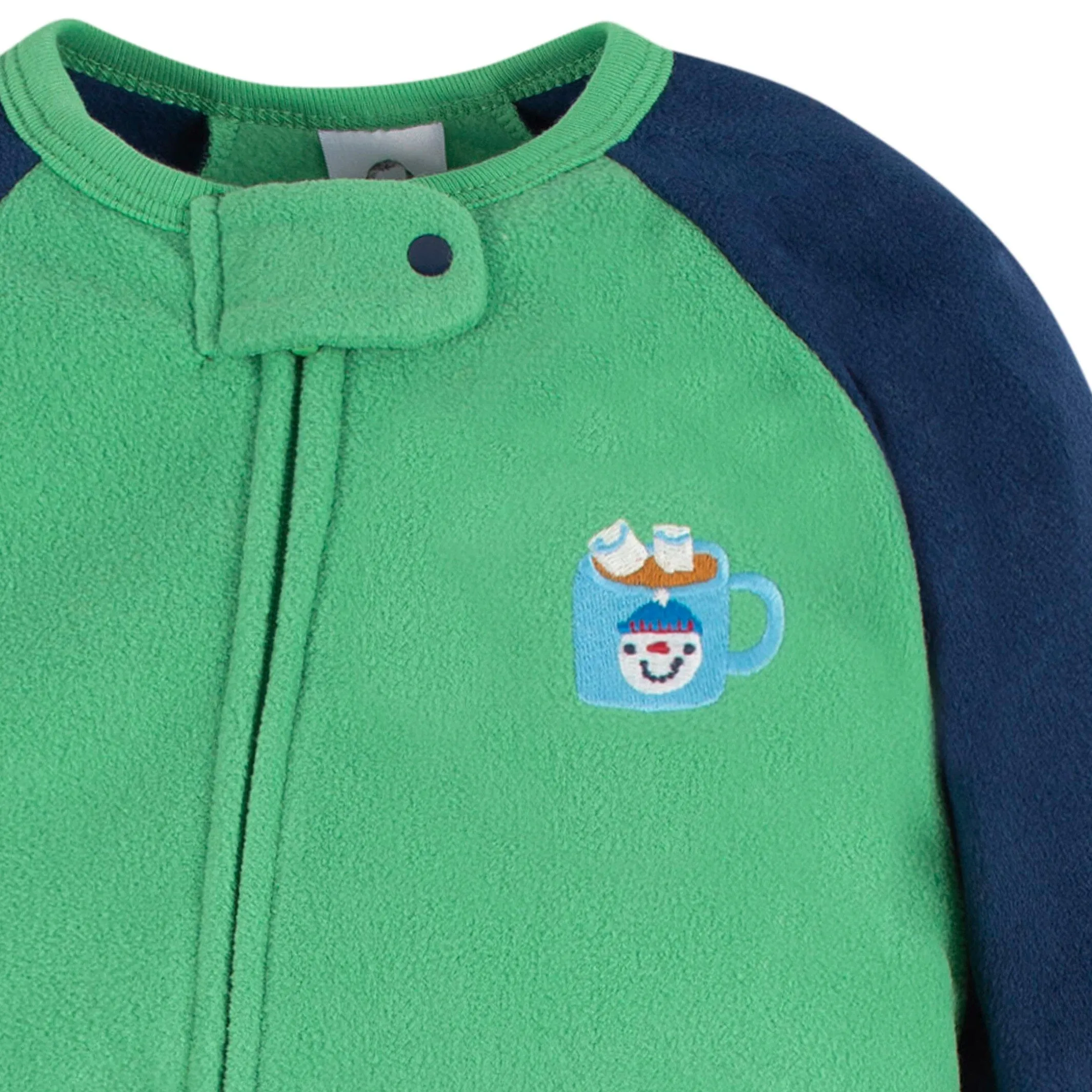 2-Pack Baby & Toddler Neutral Hot Chocolate Fleece Pajamas Gerber Childrenswea
