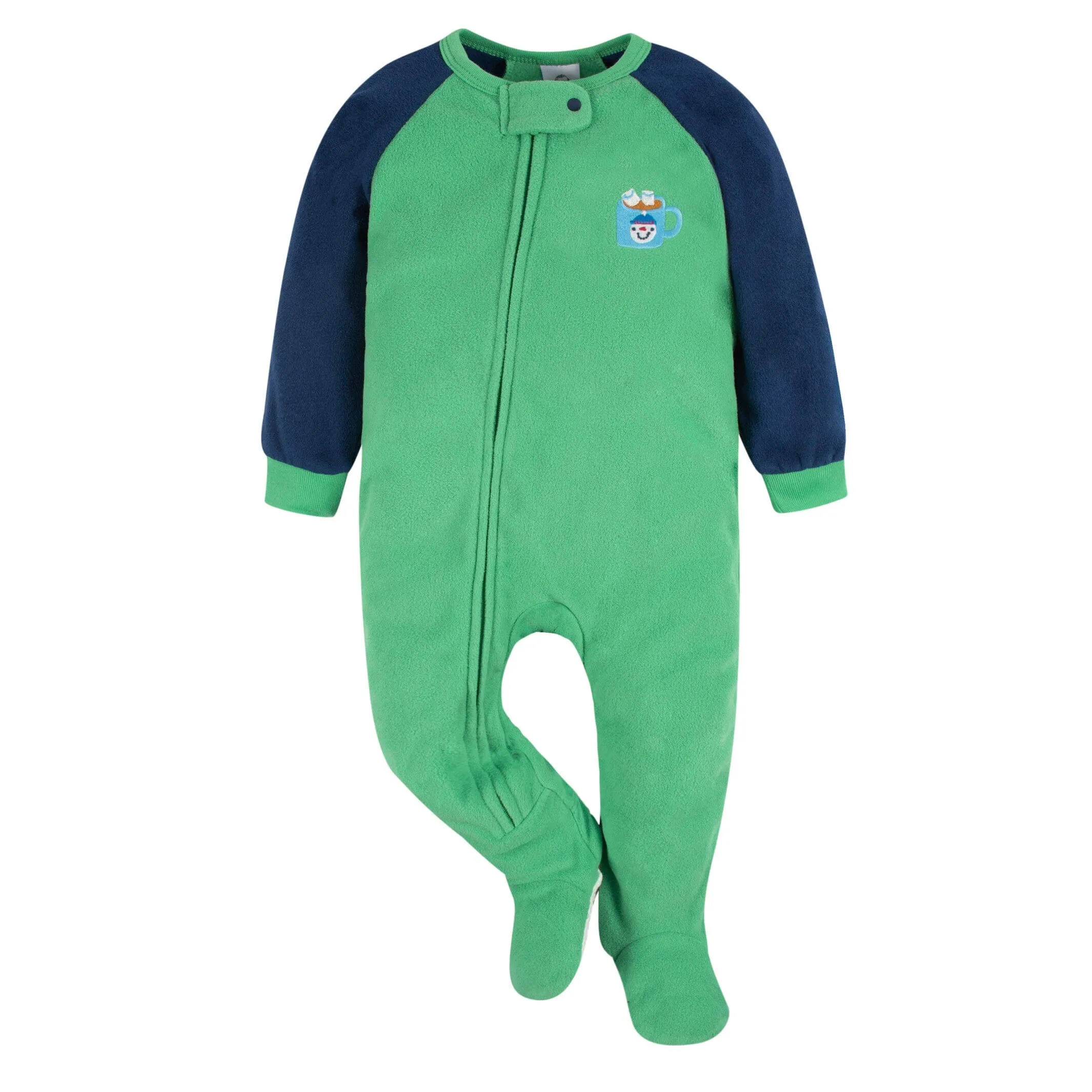 2-Pack Baby & Toddler Neutral Hot Chocolate Fleece Pajamas Gerber Childrenswea