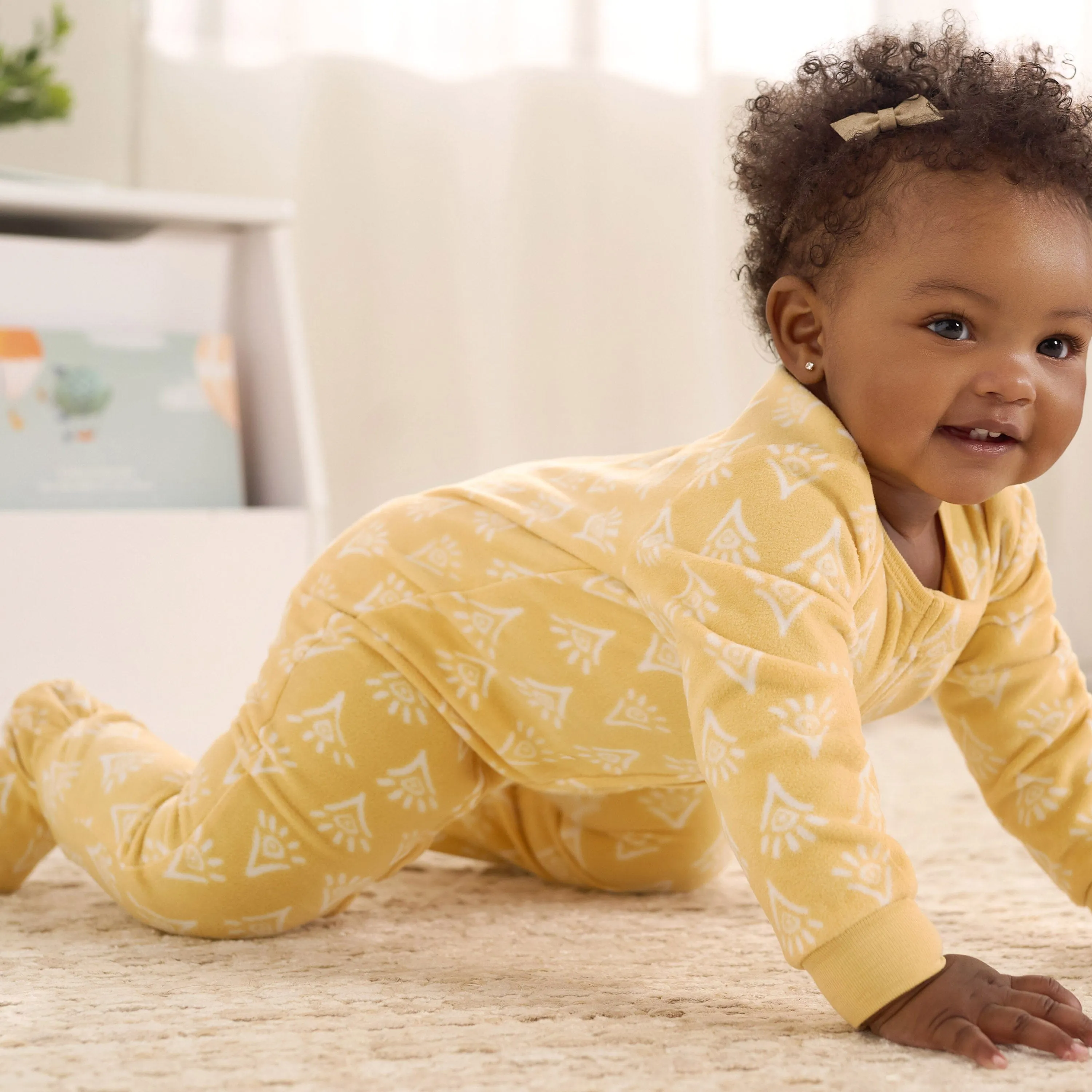2-Pack Baby & Toddler Neutral Safari Fleece Pajamas Gerber Childrenswea