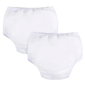 2-Pack Baby and Toddler Neutral White Waterproof Pants Gerber Childrenswea