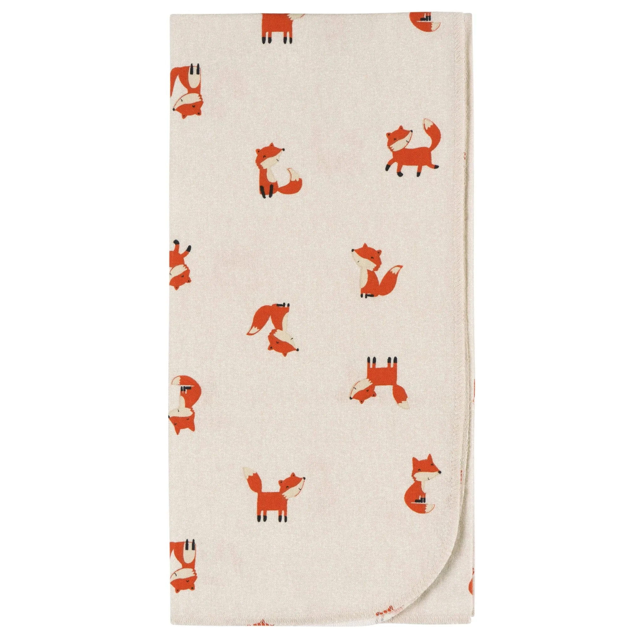 2-Pack Baby Boys Fox Flannel Blankets Gerber Childrenswea