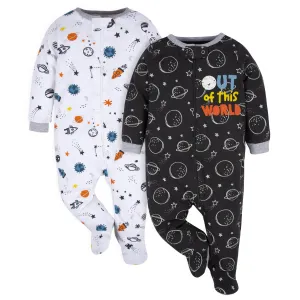 2-Pack Baby Boys Space Explorer Sleep 'N Plays Gerber Childrenswea