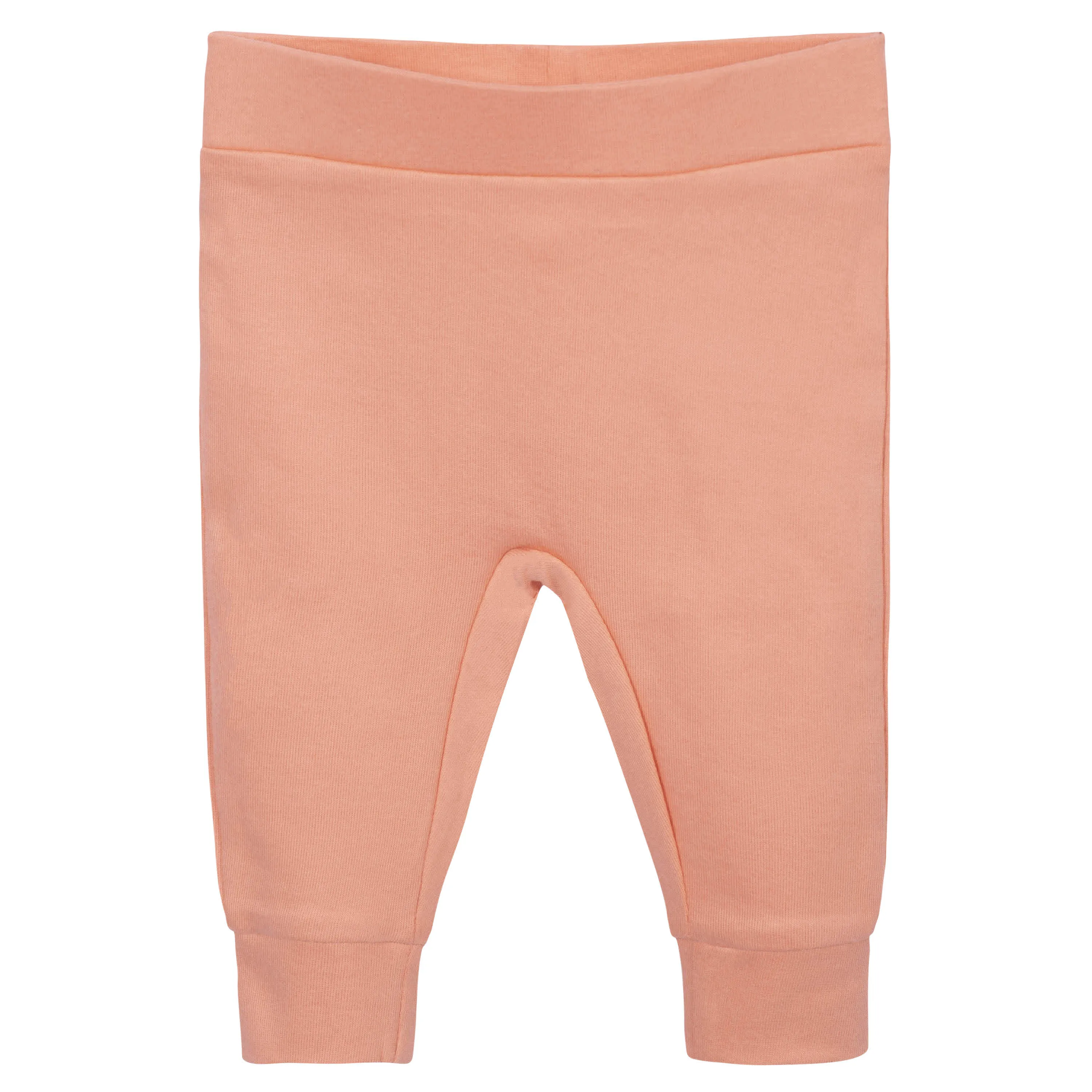 2-Pack Baby Girls Comfy Stretch Orange & Black Pants Gerber Childrenswea