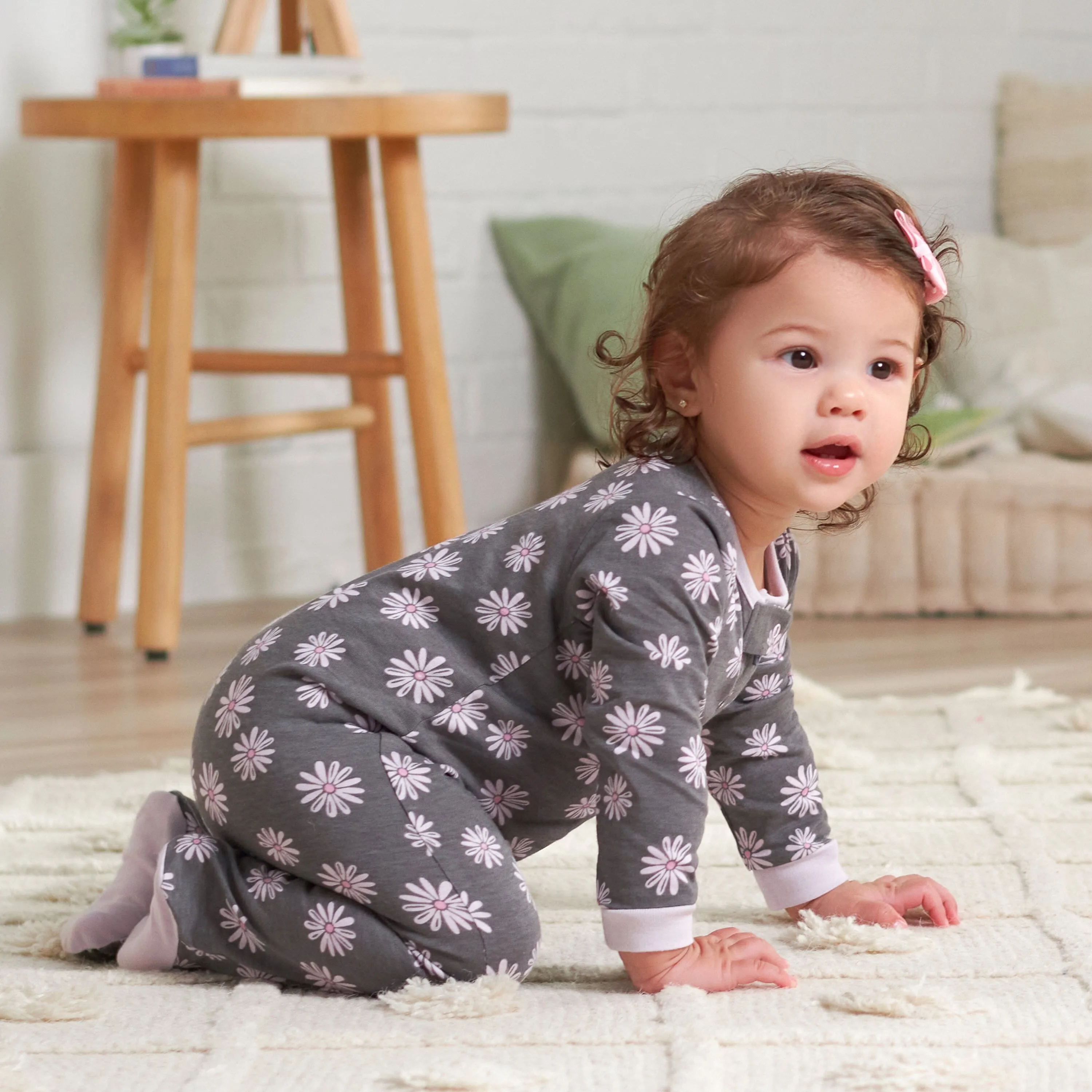 2-Pack Baby Girls Lavender Garden Sleep 'N Plays Gerber Childrenswea