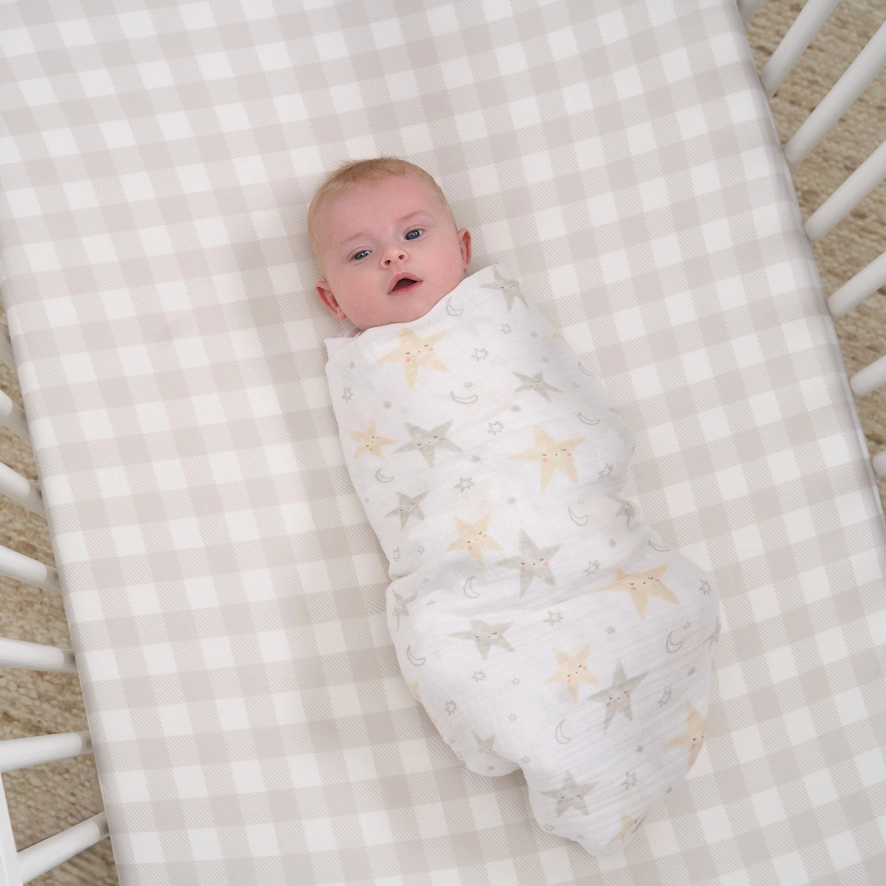 2-Pack Baby Neutral Celestial Muslin Blankets Gerber Childrenswea