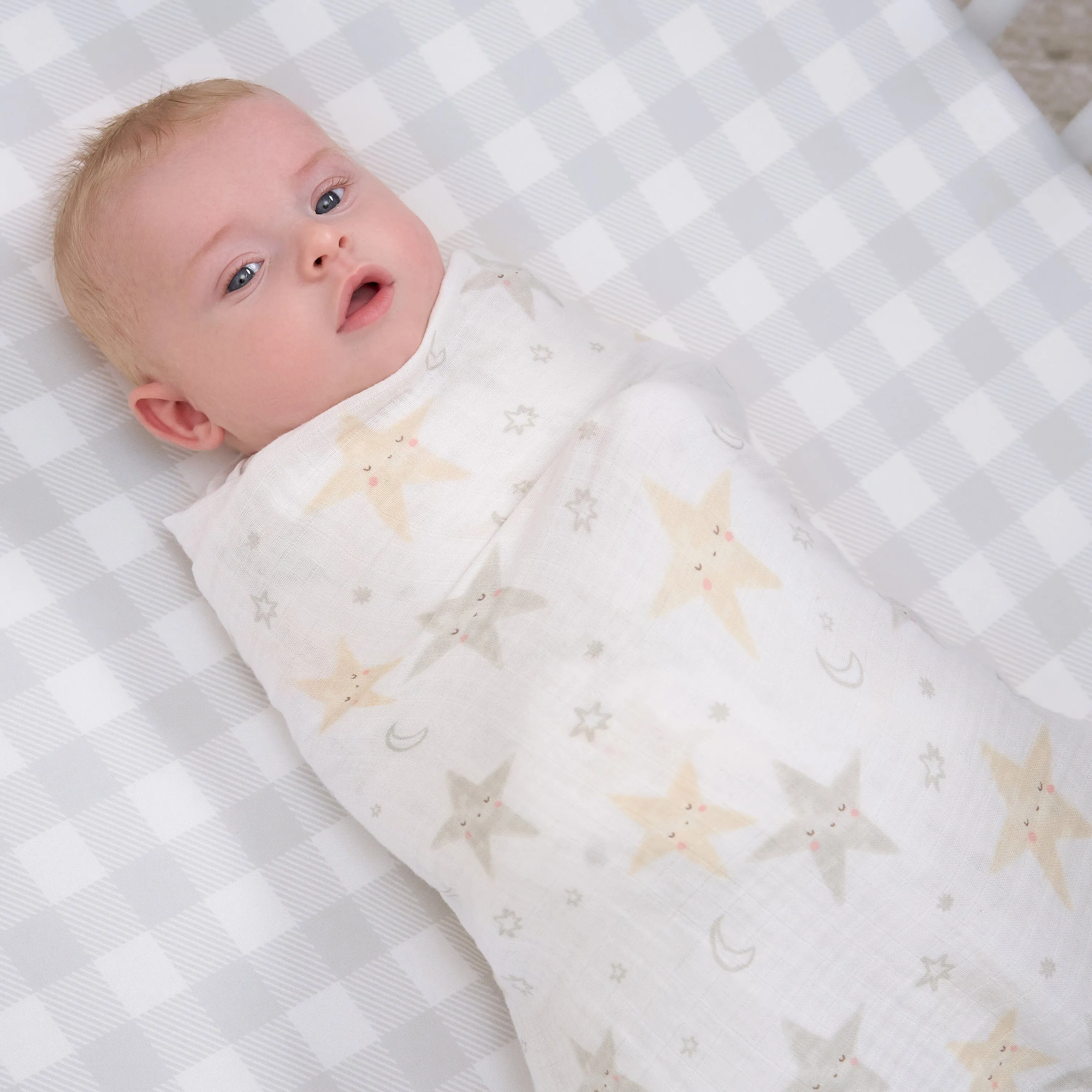 2-Pack Baby Neutral Celestial Muslin Blankets Gerber Childrenswea
