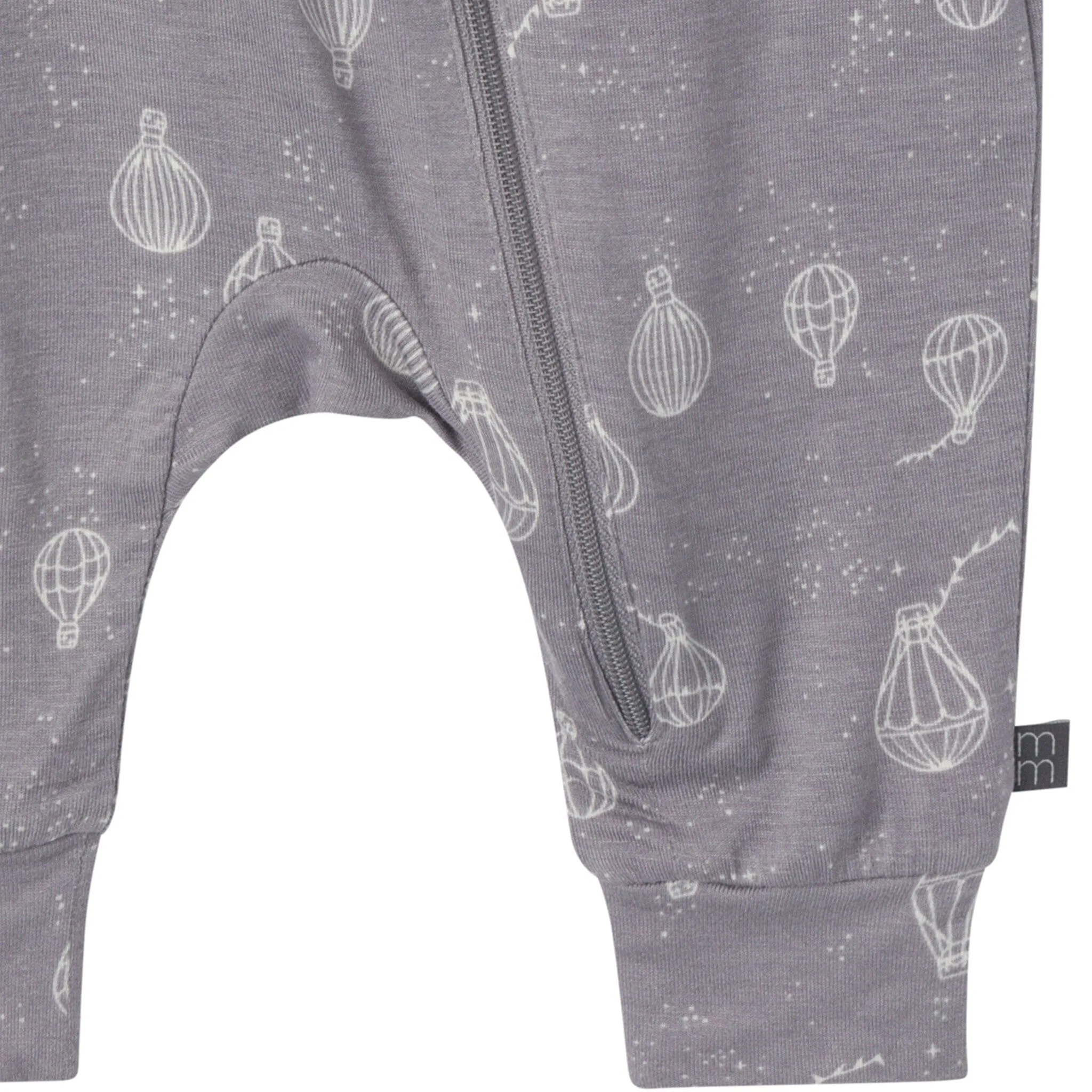 2-Pack Baby Neutral Hot Air Balloon Zip Front Rompers Gerber Childrenswea