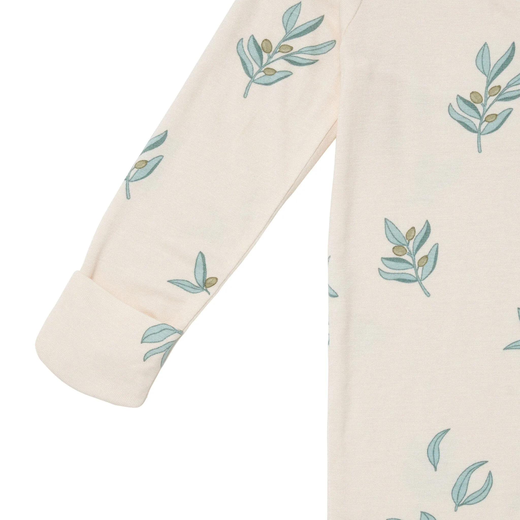 2-Pack Baby Neutral Olives Sleep 'N Plays With Mitten Cuffs Gerber Childrenswea
