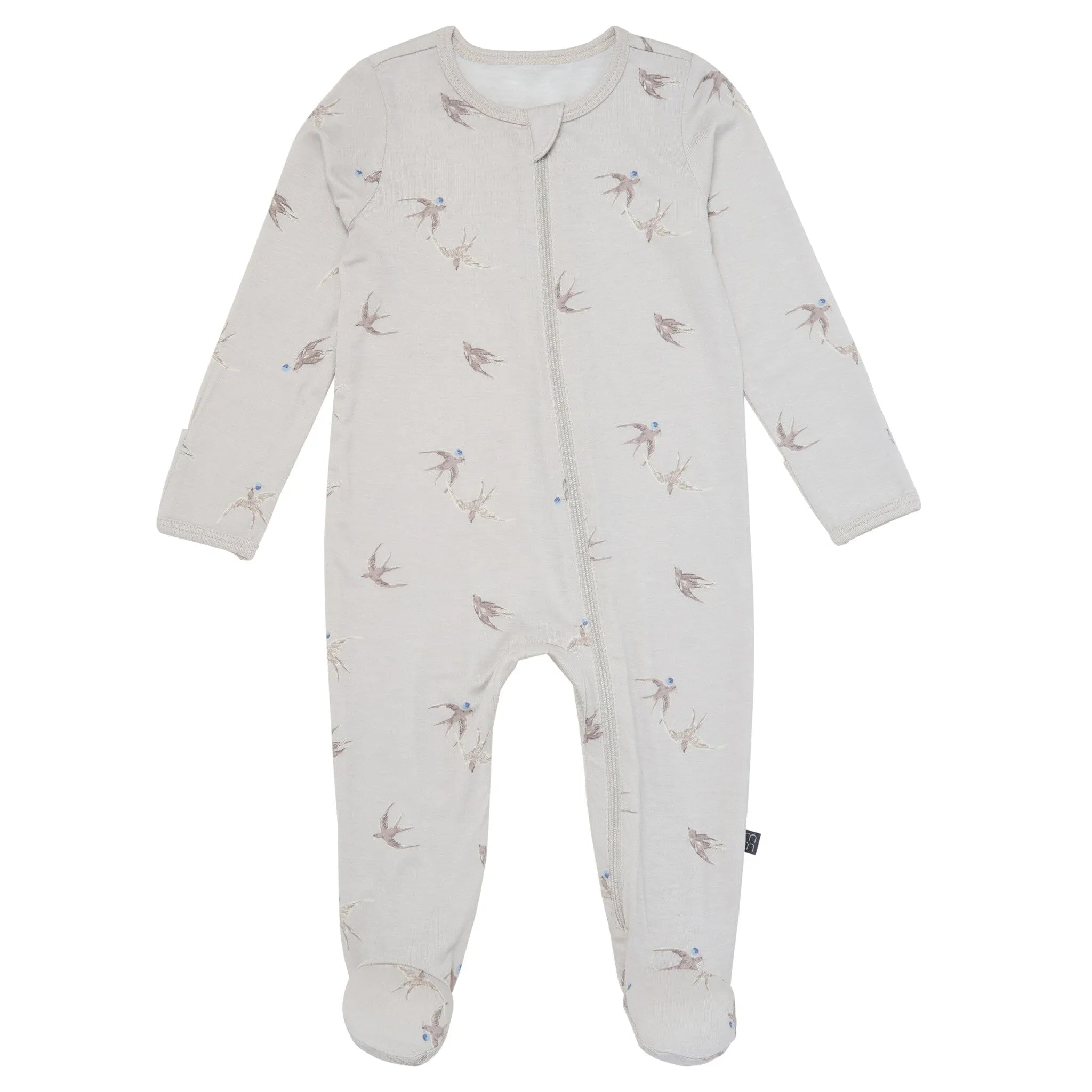 2-Pack Baby Neutral Sparrows Sleep 'N Plays With Mitten Cuffs Gerber Childrenswea