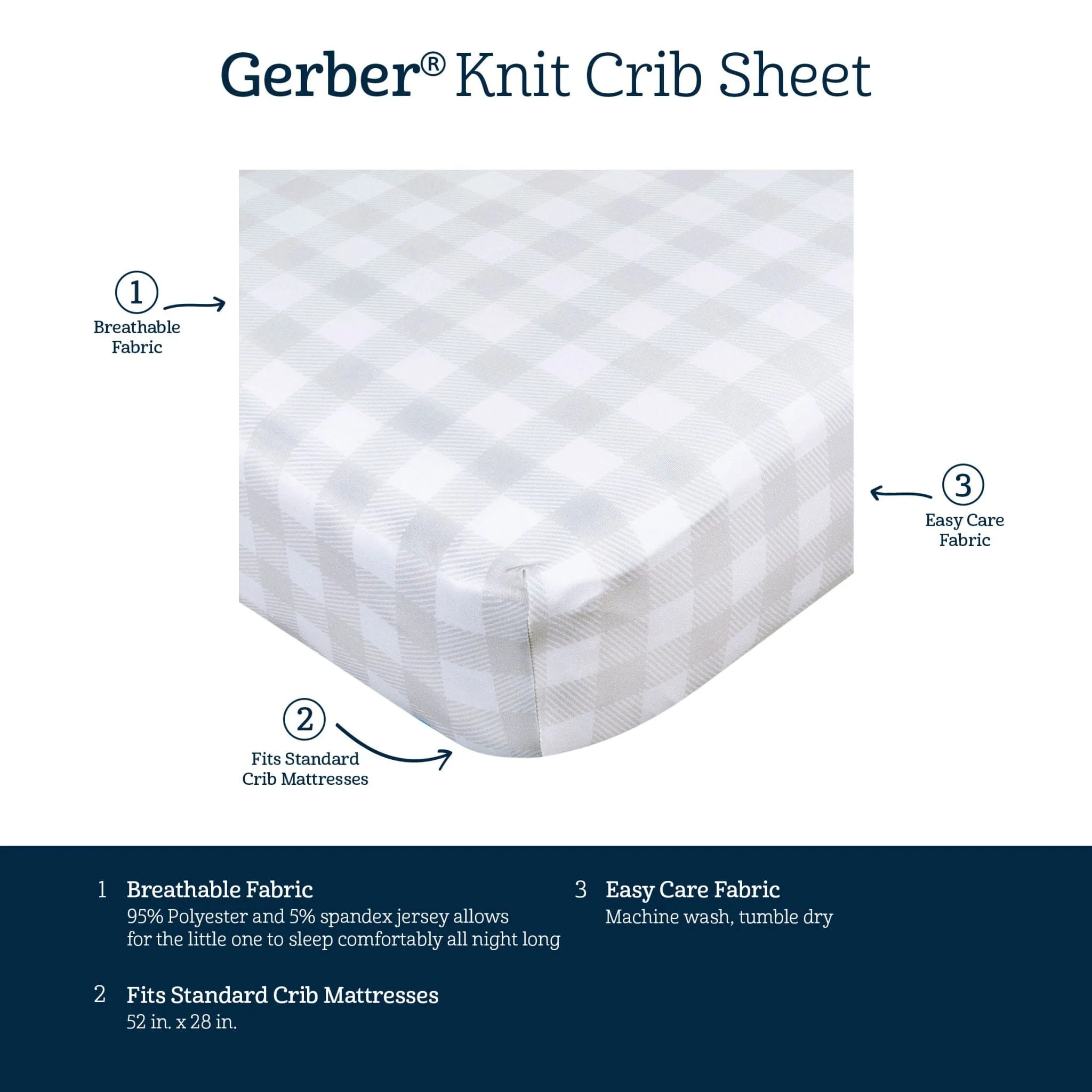 2-Pack Neutral Celestial Crib Sheets Gerber Childrenswea