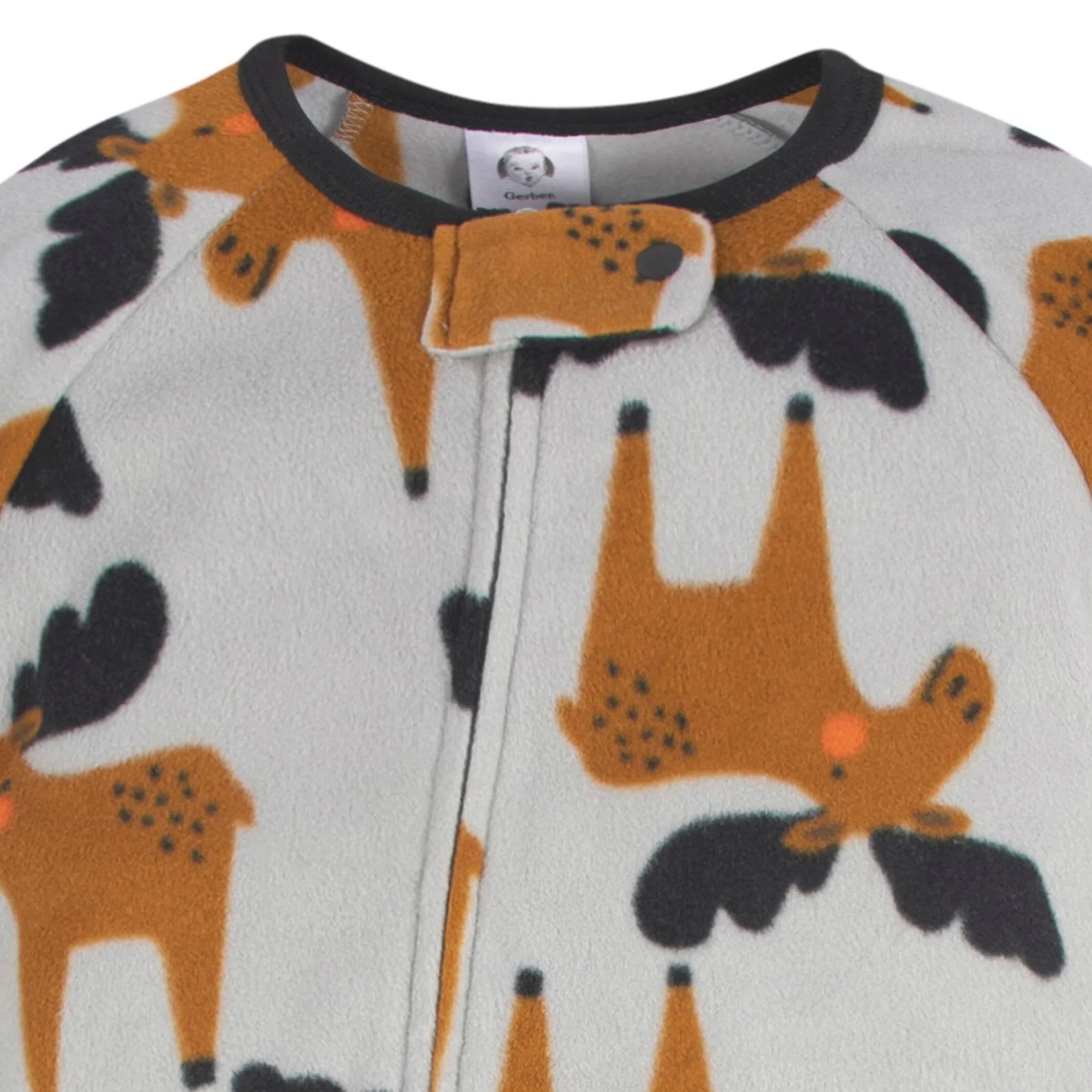 2-Pack Toddler Boys Moose Fleece Pajamas Gerber Childrenswea