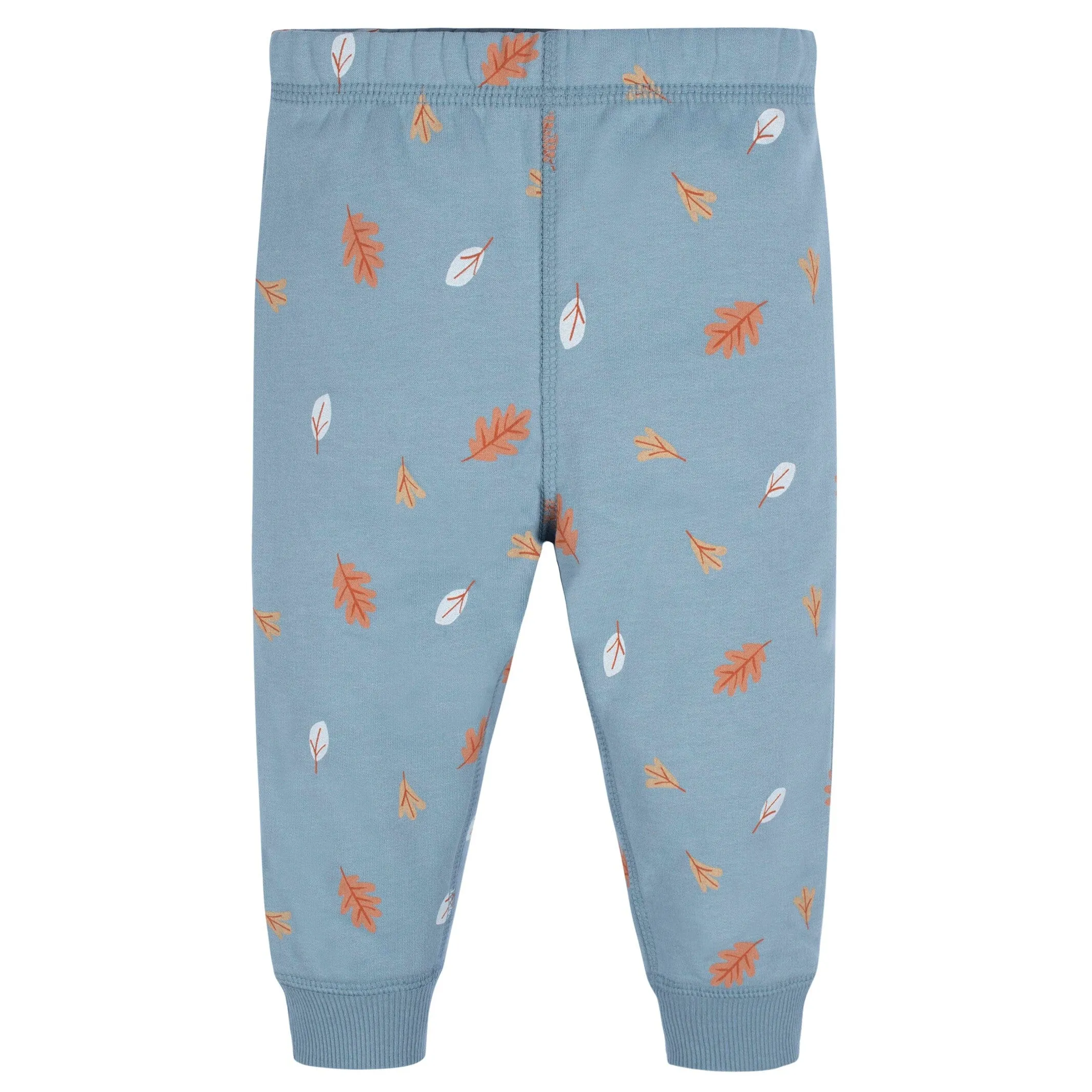 2-Piece Baby & Toddler Boys Blue Leaves Sweatshirt & Pant Set Gerber Childrenswea