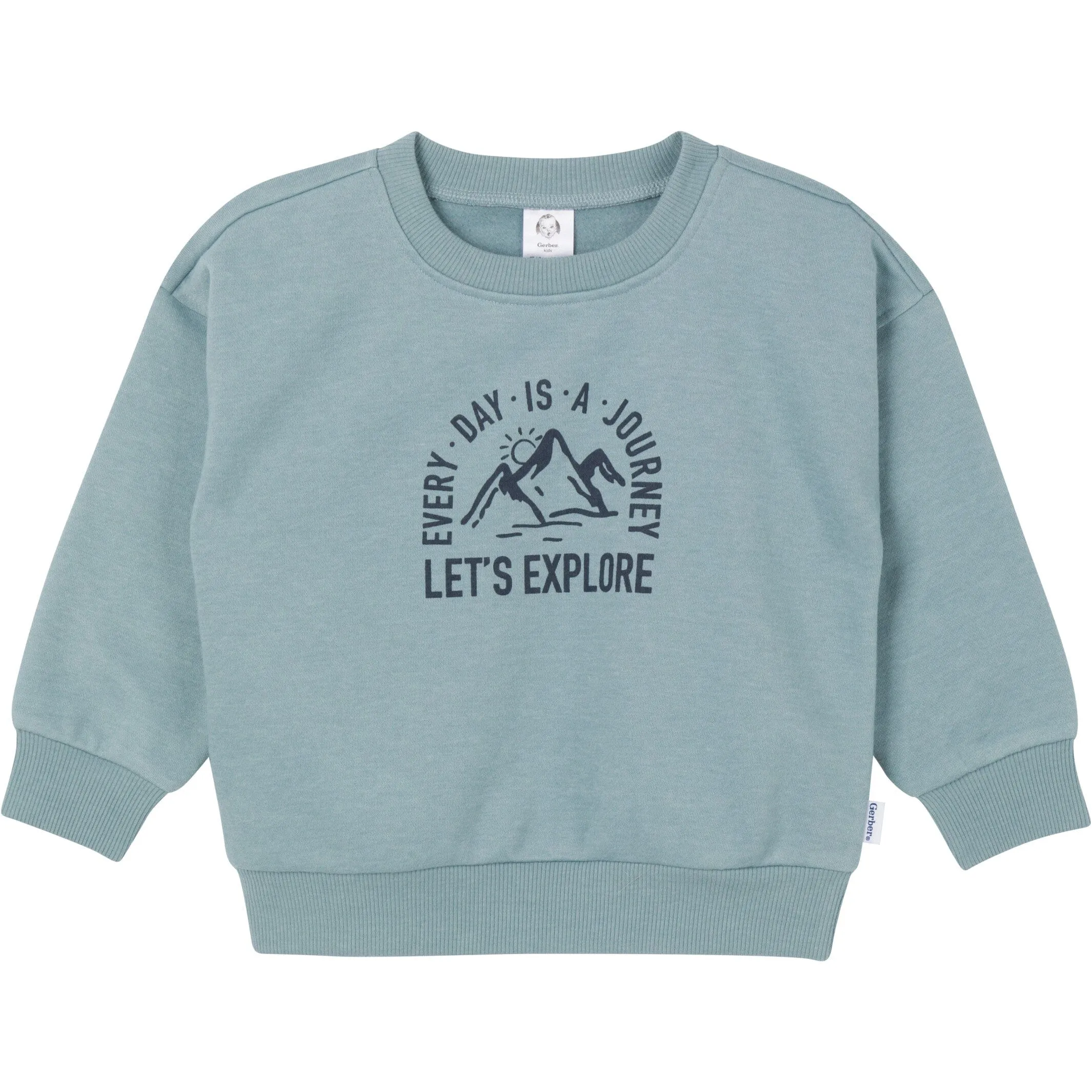 2-Piece Baby & Toddler Boys Explore Sweatshirt & Pant Set Gerber Childrenswea