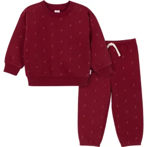 2-Piece Baby & Toddler Boys Lightning Sweatshirt & Pant Set Gerber Childrenswea