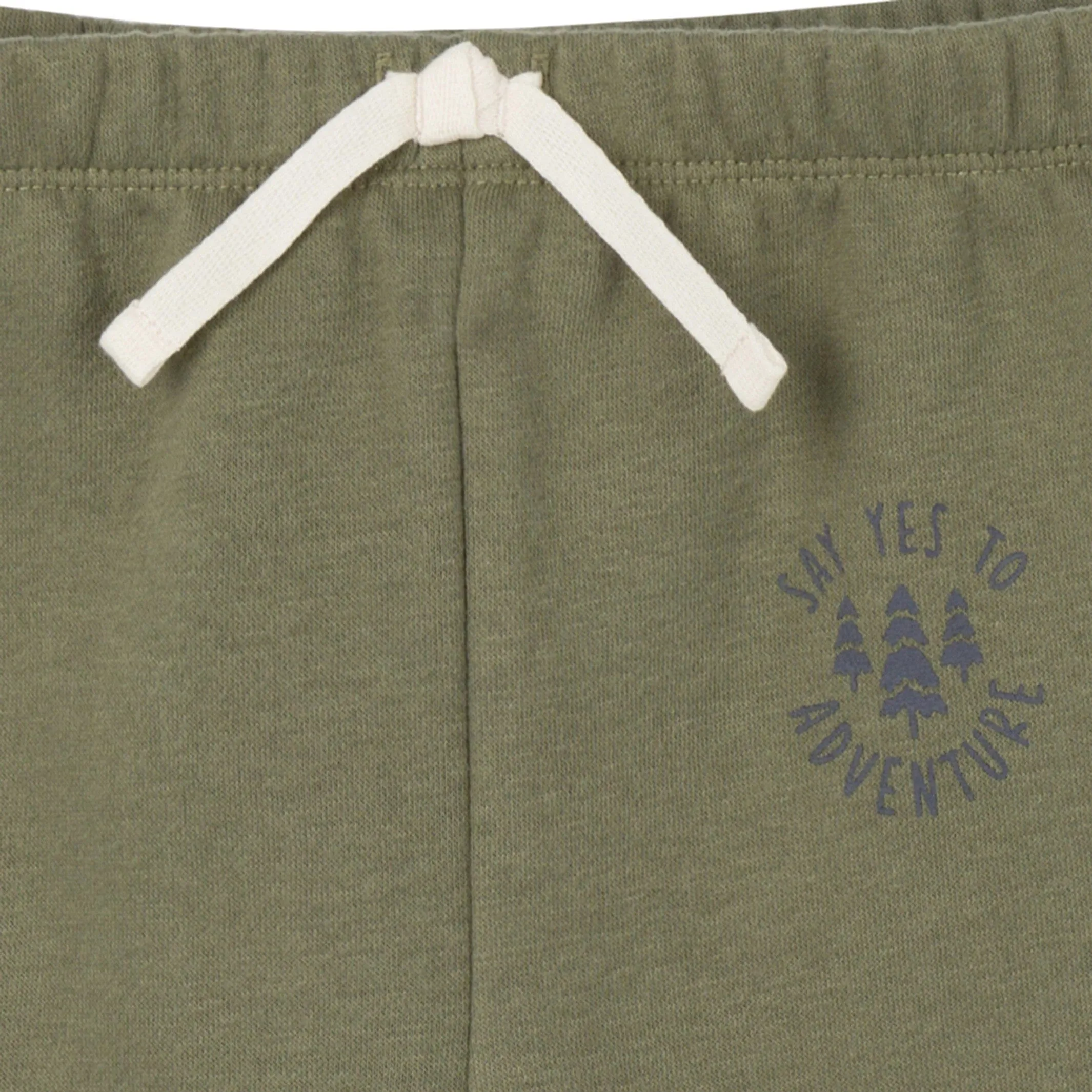 2-Piece Baby & Toddler Boys Olive Adventure Sweatshirt & Pant Set Gerber Childrenswea