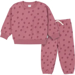 2-Piece Baby & Toddler Girls Daisies Sweatshirt & Pant Set Gerber Childrenswea