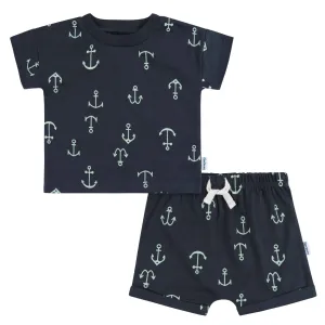 2-Piece Baby and Toddler Boys Anchor T-Shirt and Shorts Set Gerber Childrenswea