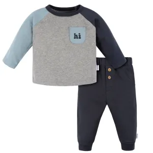2-Piece Baby Boys Happy Top & Joggers Set Gerber Childrenswea