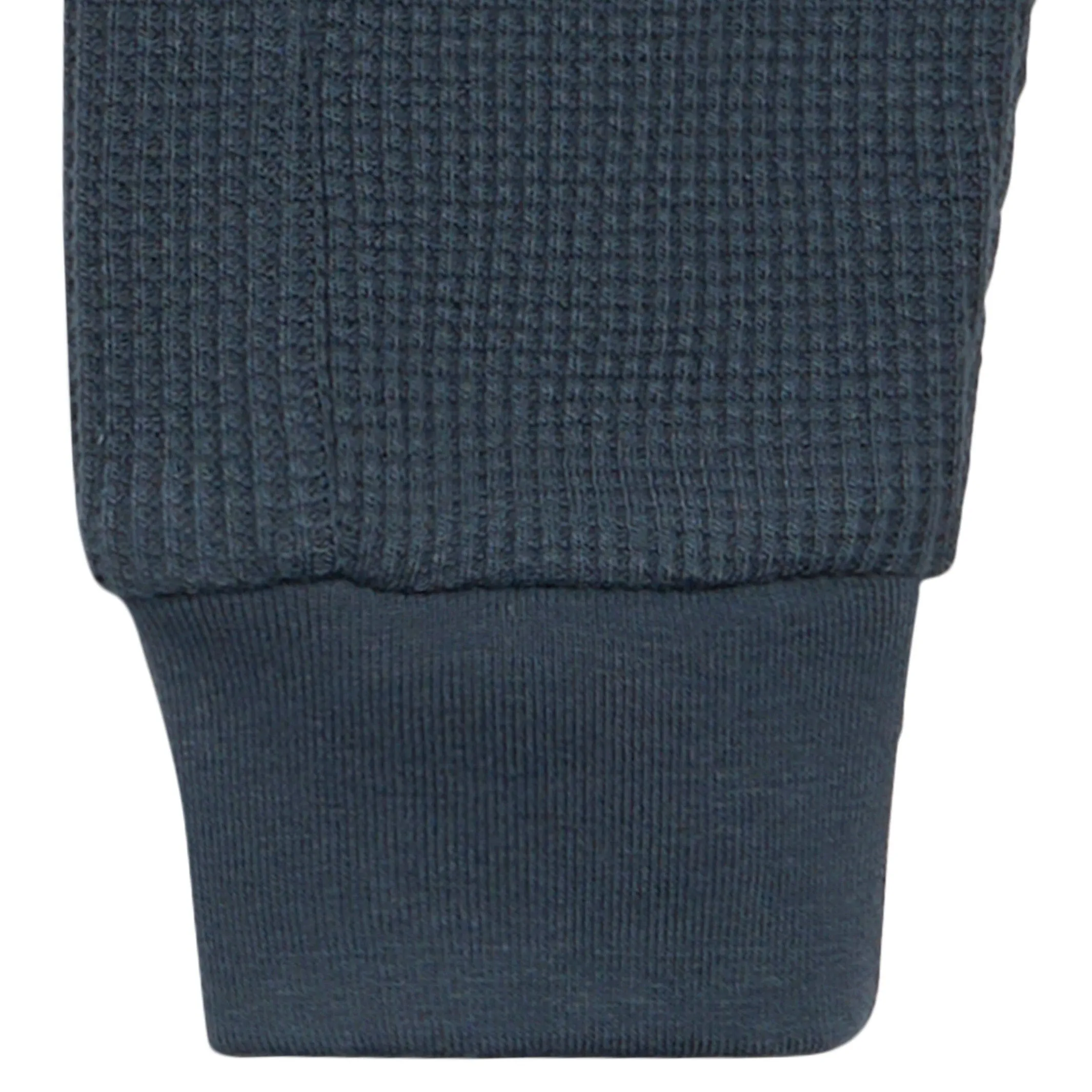 2-Piece Baby Boys Navy Waffle Hoodie and Pant Set Gerber Childrenswea