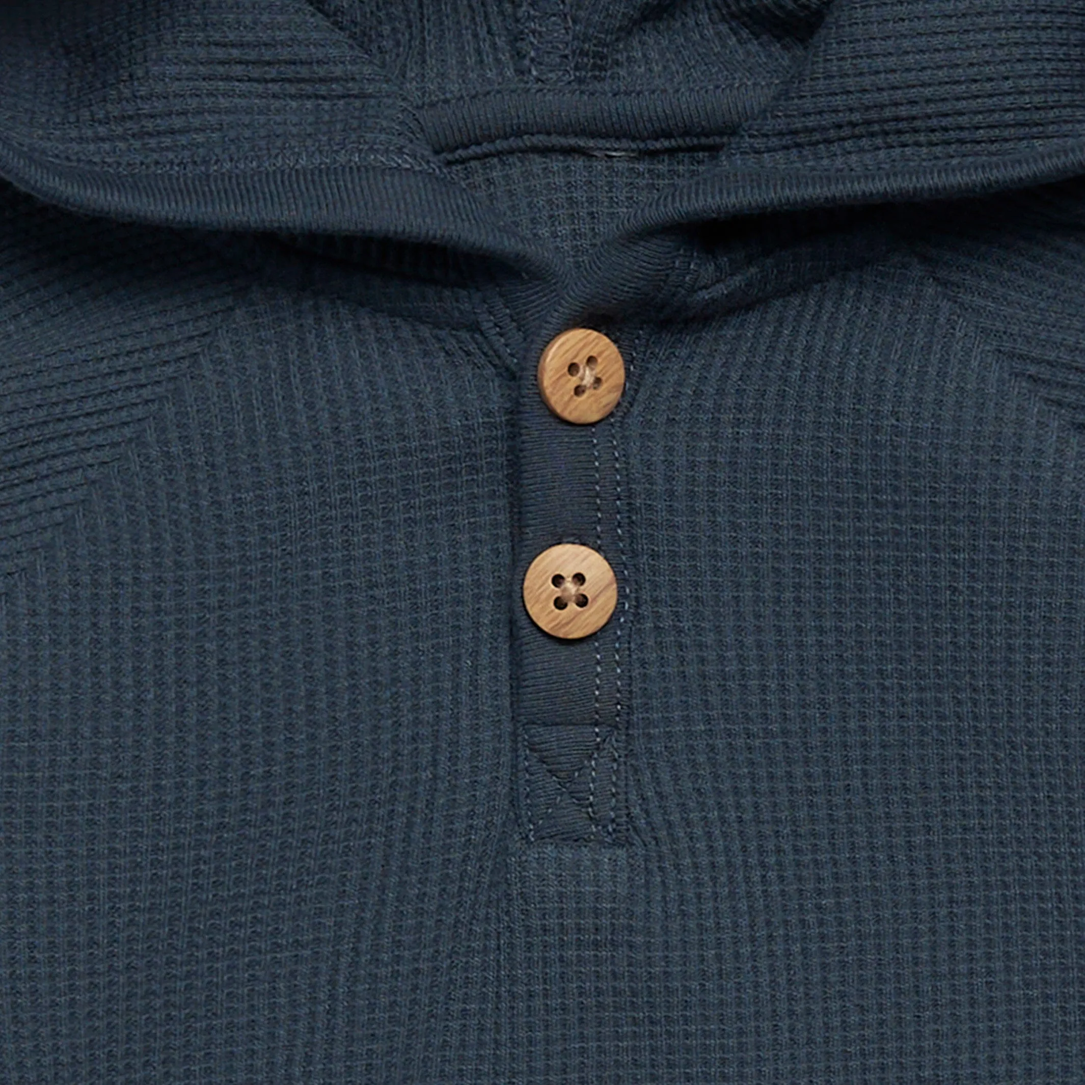 2-Piece Baby Boys Navy Waffle Hoodie and Pant Set Gerber Childrenswea
