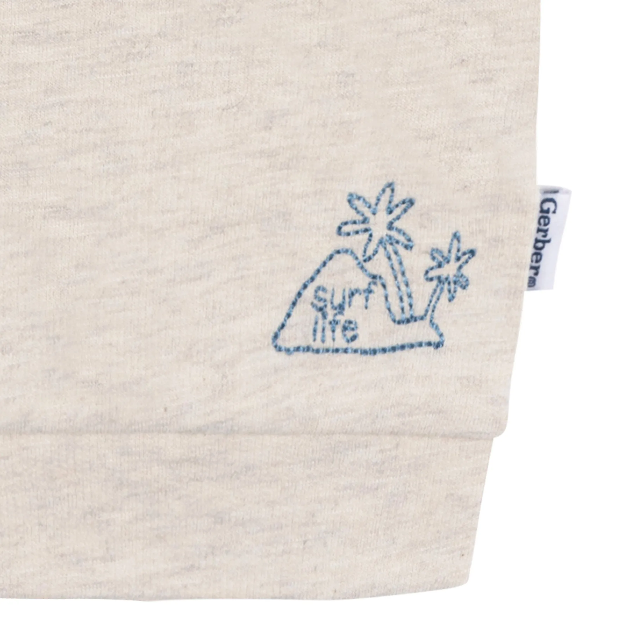 2-Piece Baby Boys Surf Life T-Shirt and Shorts Set Gerber Childrenswea