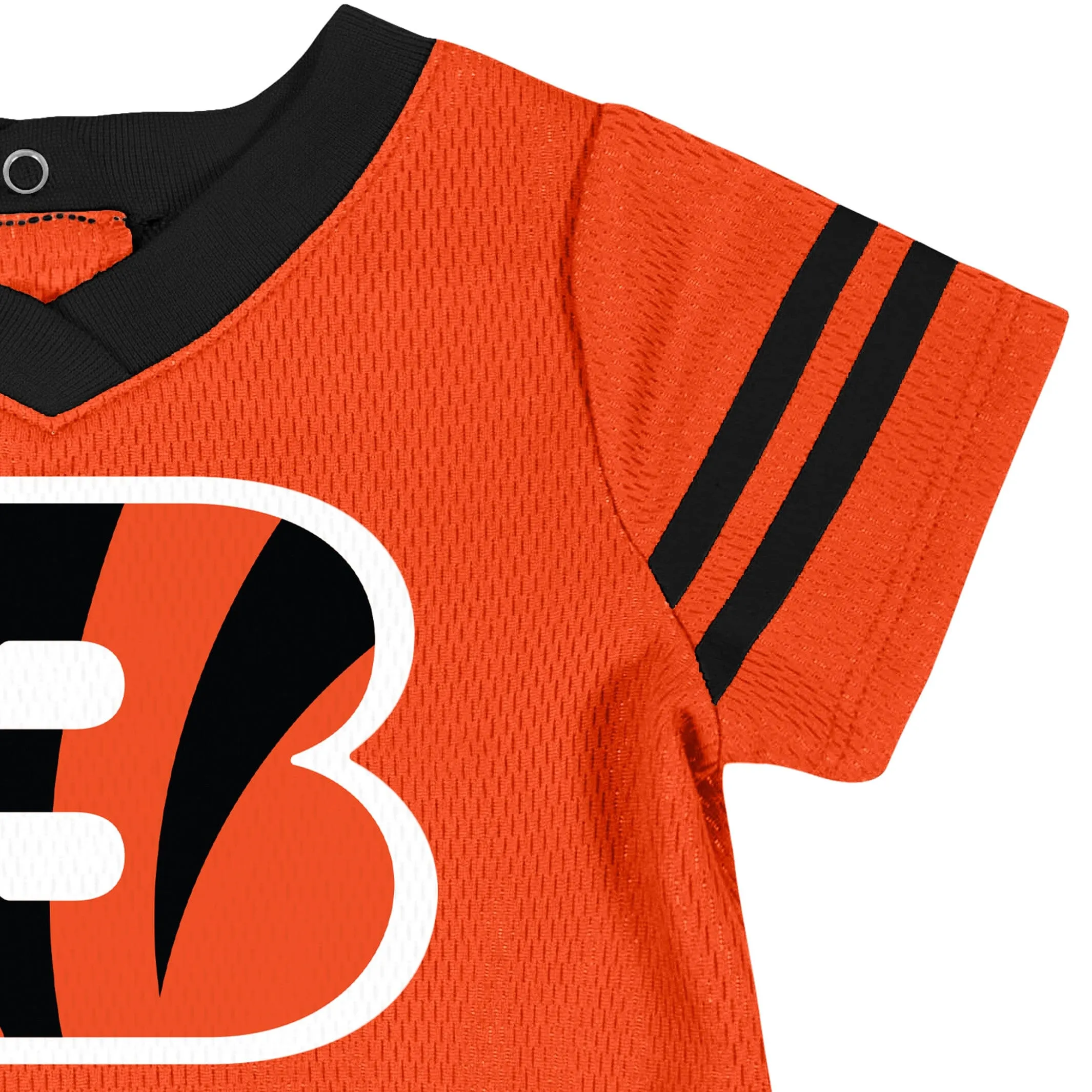 2-Piece Baby Girls Bengals Dress & Diaper Cover Set Gerber Childrenswea