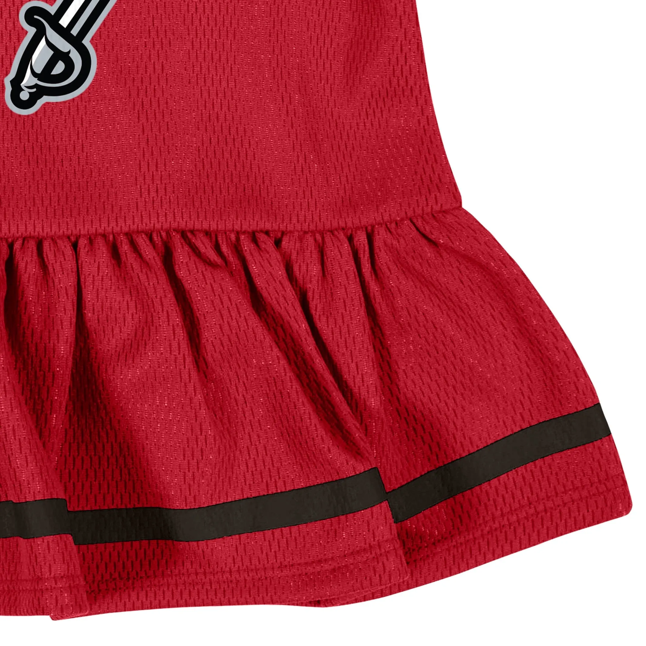 2-Piece Baby Girls Buccaneers Dress & Diaper Cover Set Gerber Childrenswea