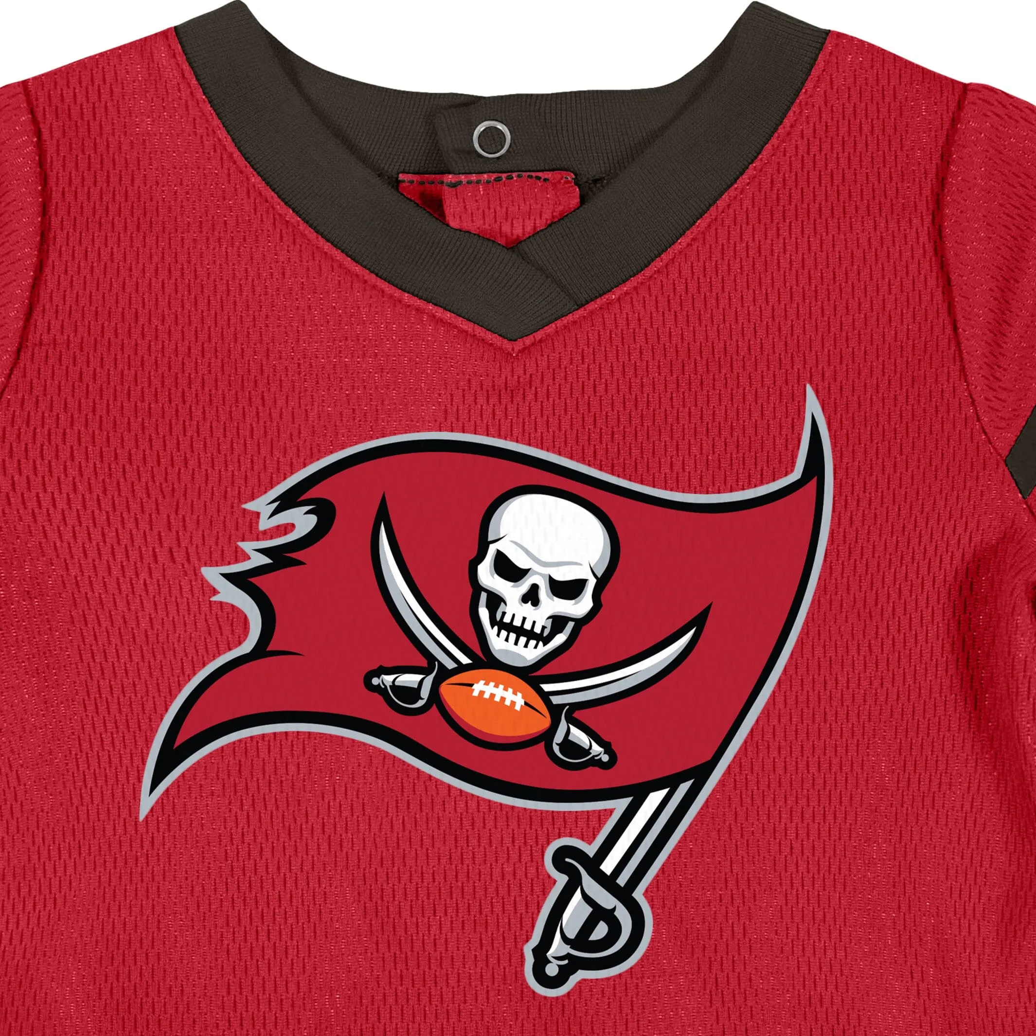 2-Piece Baby Girls Buccaneers Dress & Diaper Cover Set Gerber Childrenswea