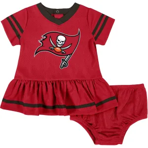 2-Piece Baby Girls Buccaneers Dress & Diaper Cover Set Gerber Childrenswea