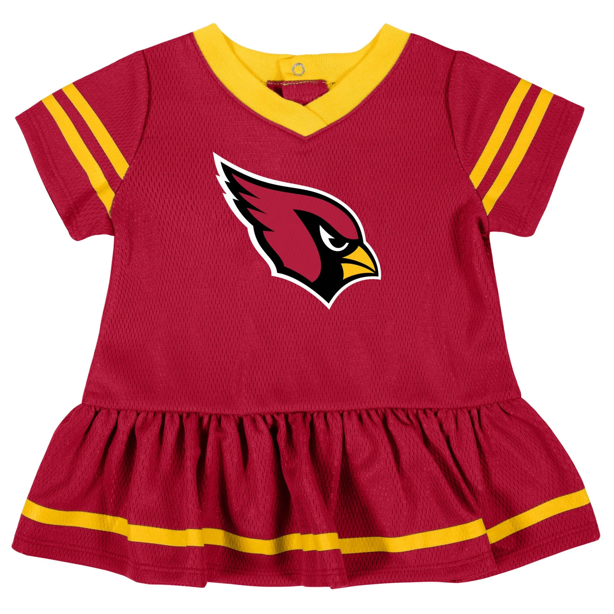 2-Piece Baby Girls Cardinals Dress & Diaper Cover Set Gerber Childrenswea