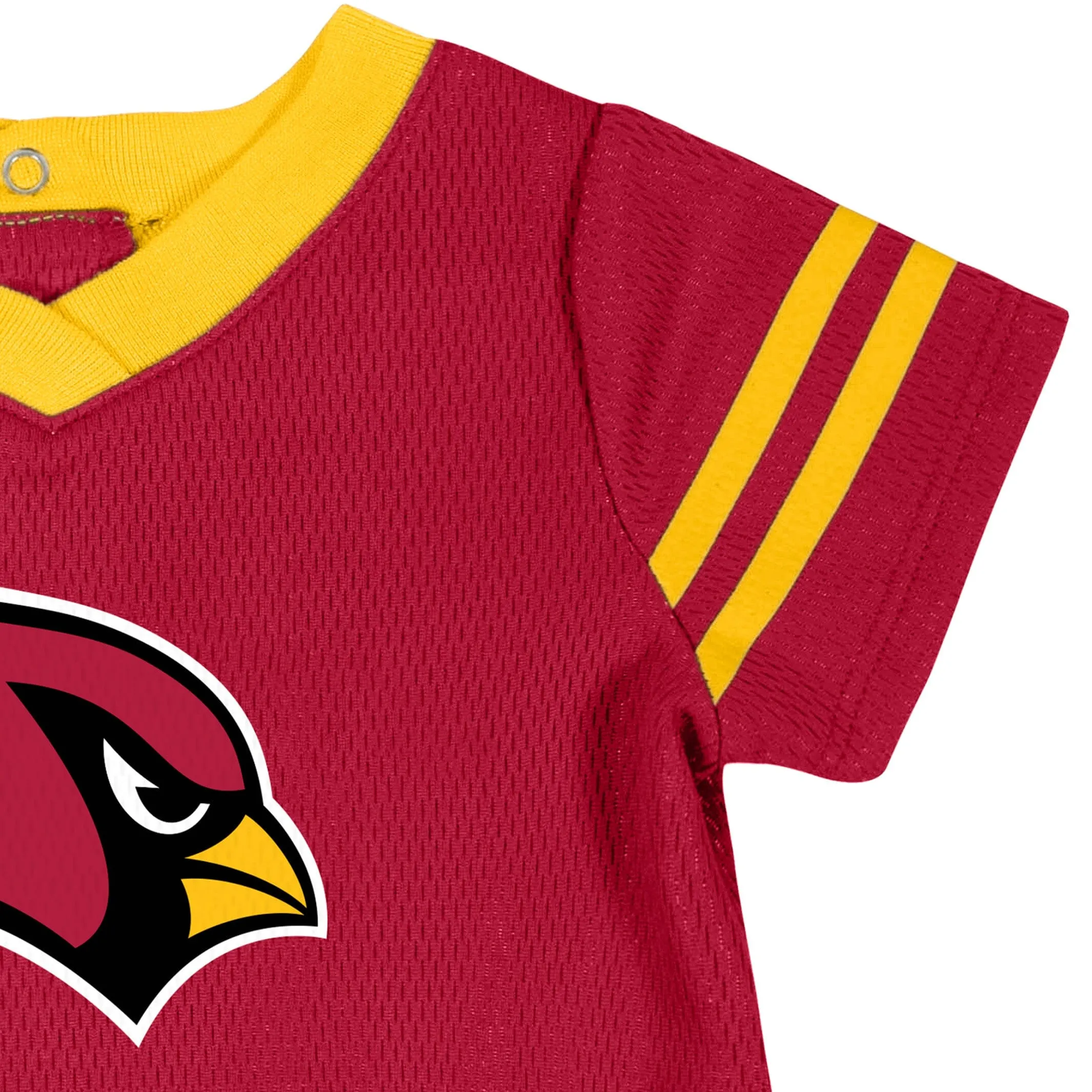2-Piece Baby Girls Cardinals Dress & Diaper Cover Set Gerber Childrenswea