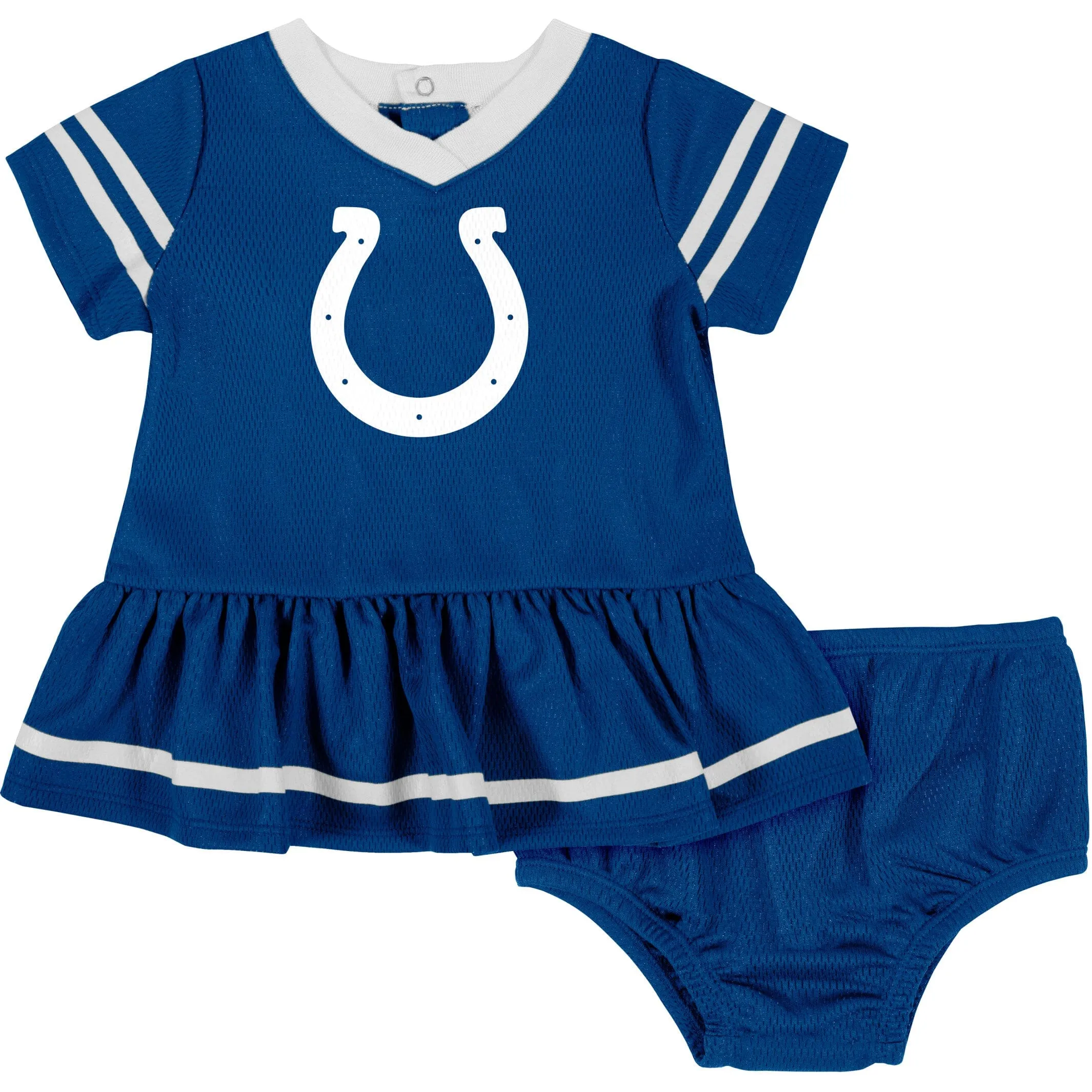 2-Piece Baby Girls Colts Dress & Diaper Cover Set Gerber Childrenswea
