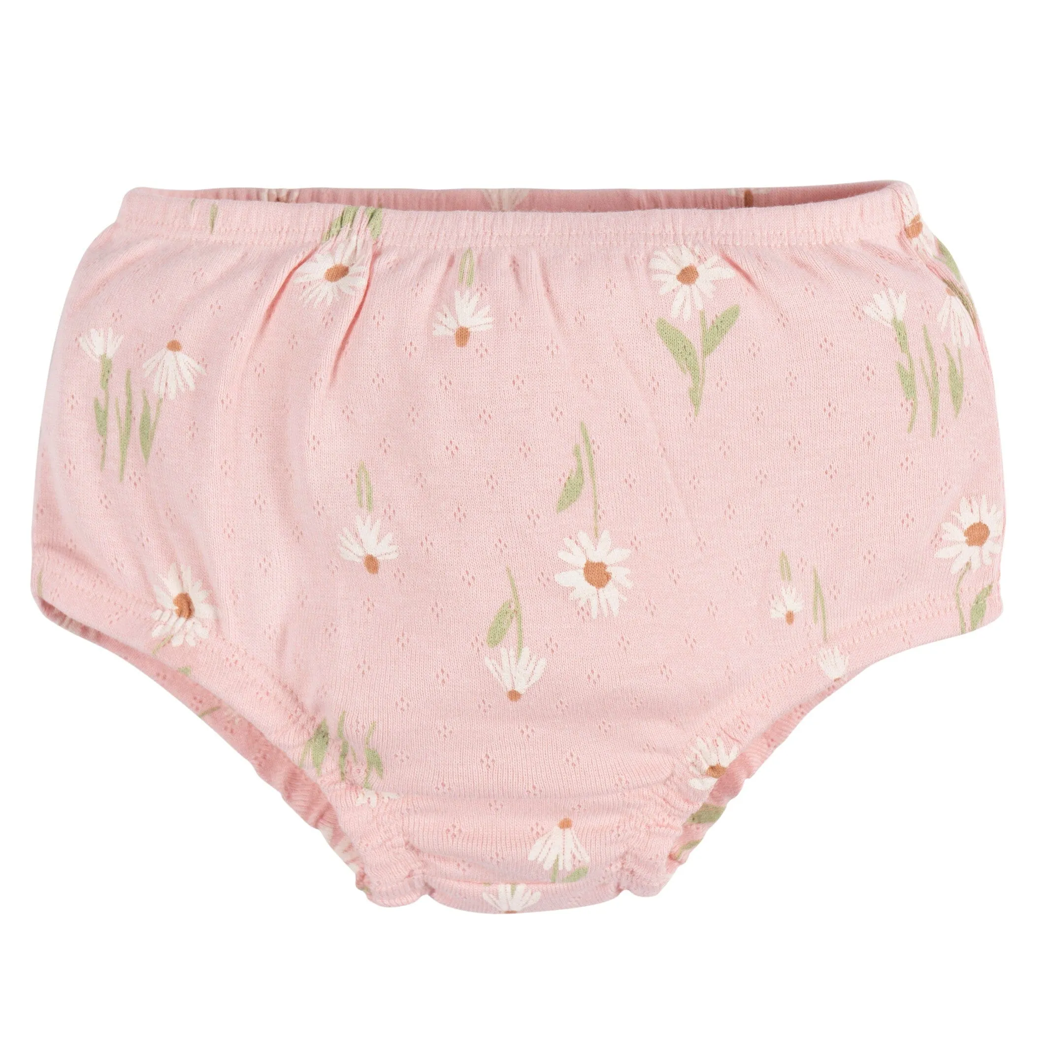2-Piece Baby Girls Daisies Dress & Diaper Cover Set Gerber Childrenswea