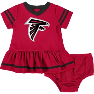2-Piece Baby Girls Falcons Dress & Diaper Cover Set Gerber Childrenswea