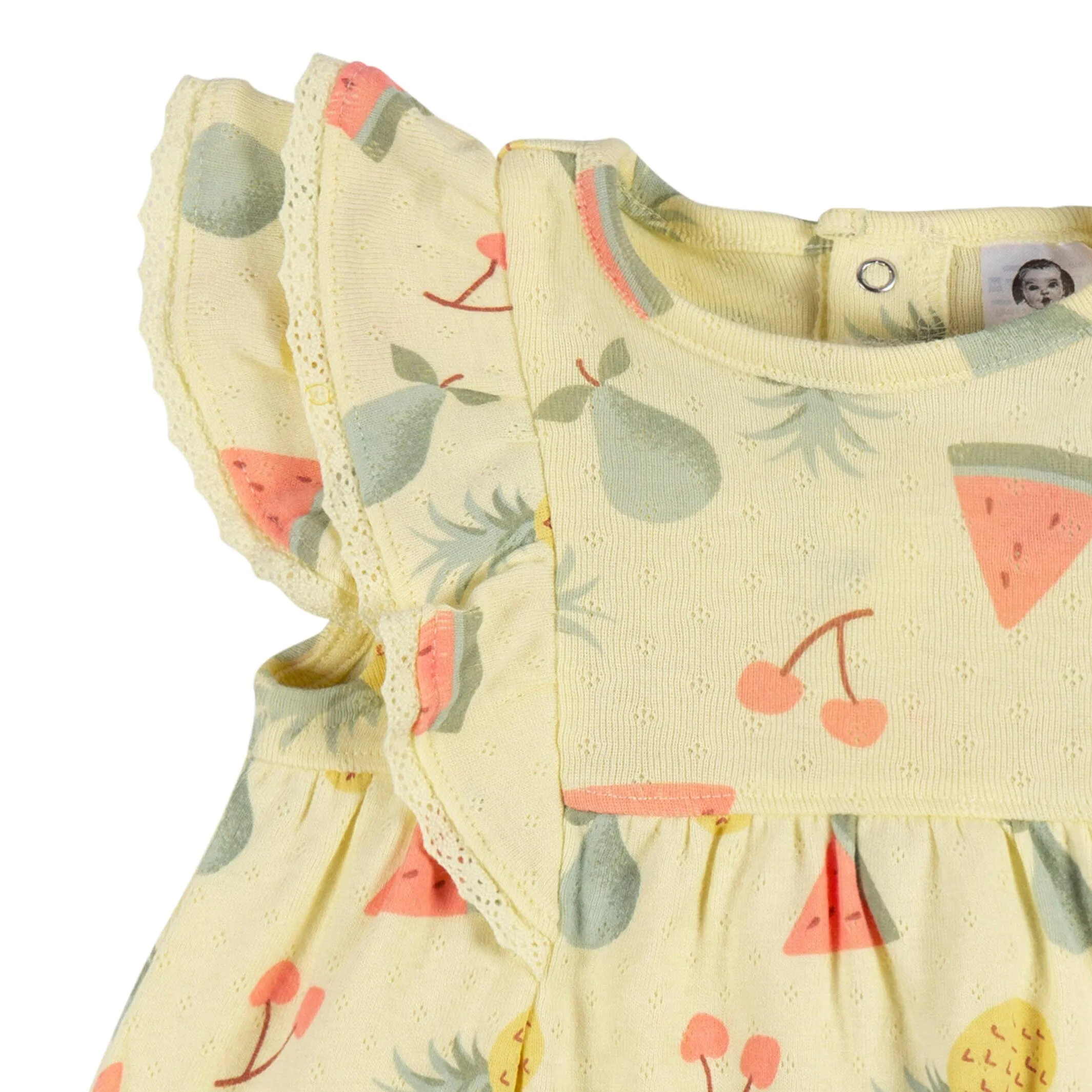 2-Piece Baby Girls Fruit Dress & Diaper Cover Set Gerber Childrenswea