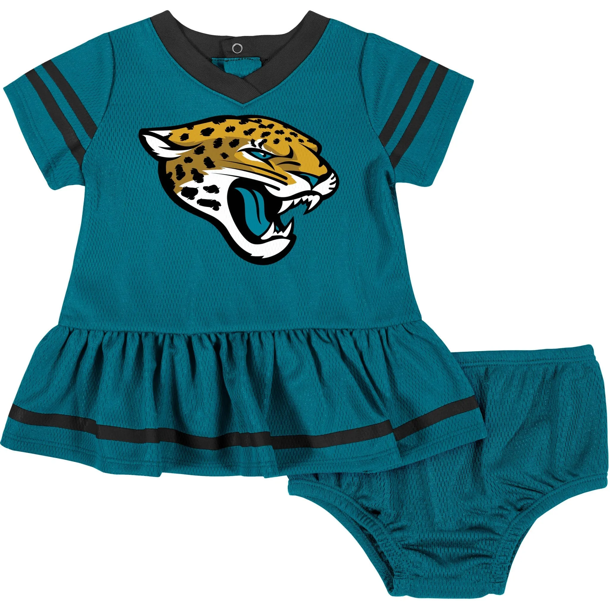 2-Piece Baby Girls Jaguars Dress & Diaper Cover Set Gerber Childrenswea