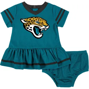 2-Piece Baby Girls Jaguars Dress & Diaper Cover Set Gerber Childrenswea